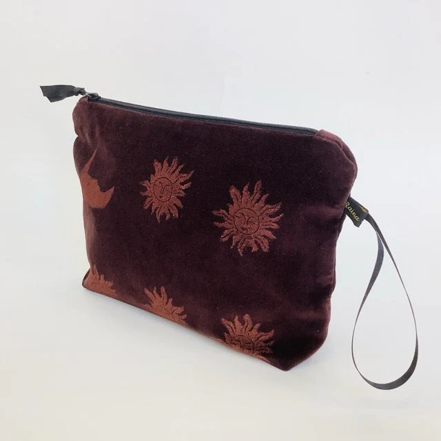 Chocolate Sun and Moon | Make up Bag | Raina Atelier - Image 2