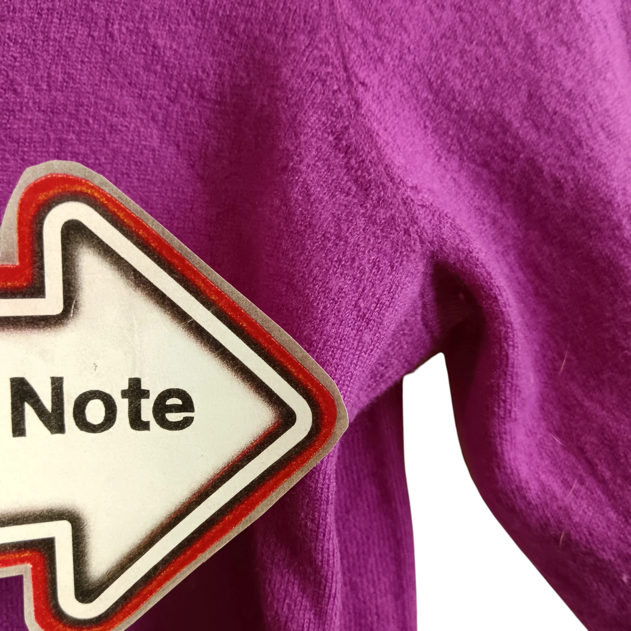 Christian Siriano Pure Merion Wool Women's  Fuchsia Jumper UK Large- Womenswear | Pre-loved - Image 5
