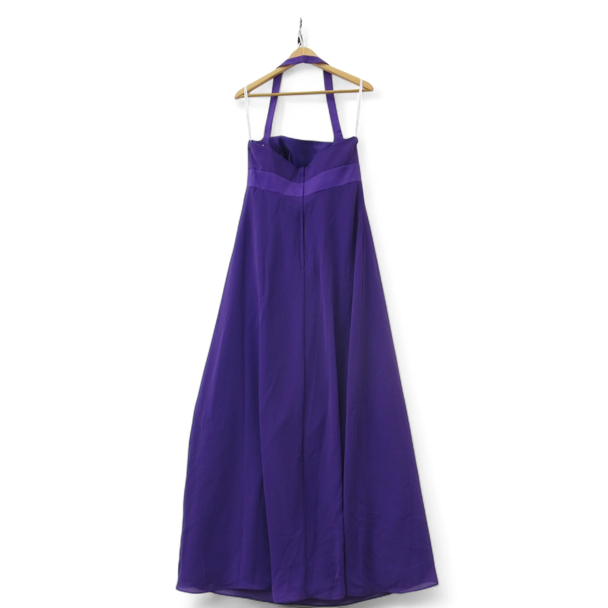 Christina Wu Bridesmaid Dress Purple UK 12 Womenswear | Pre-loved - Image 3