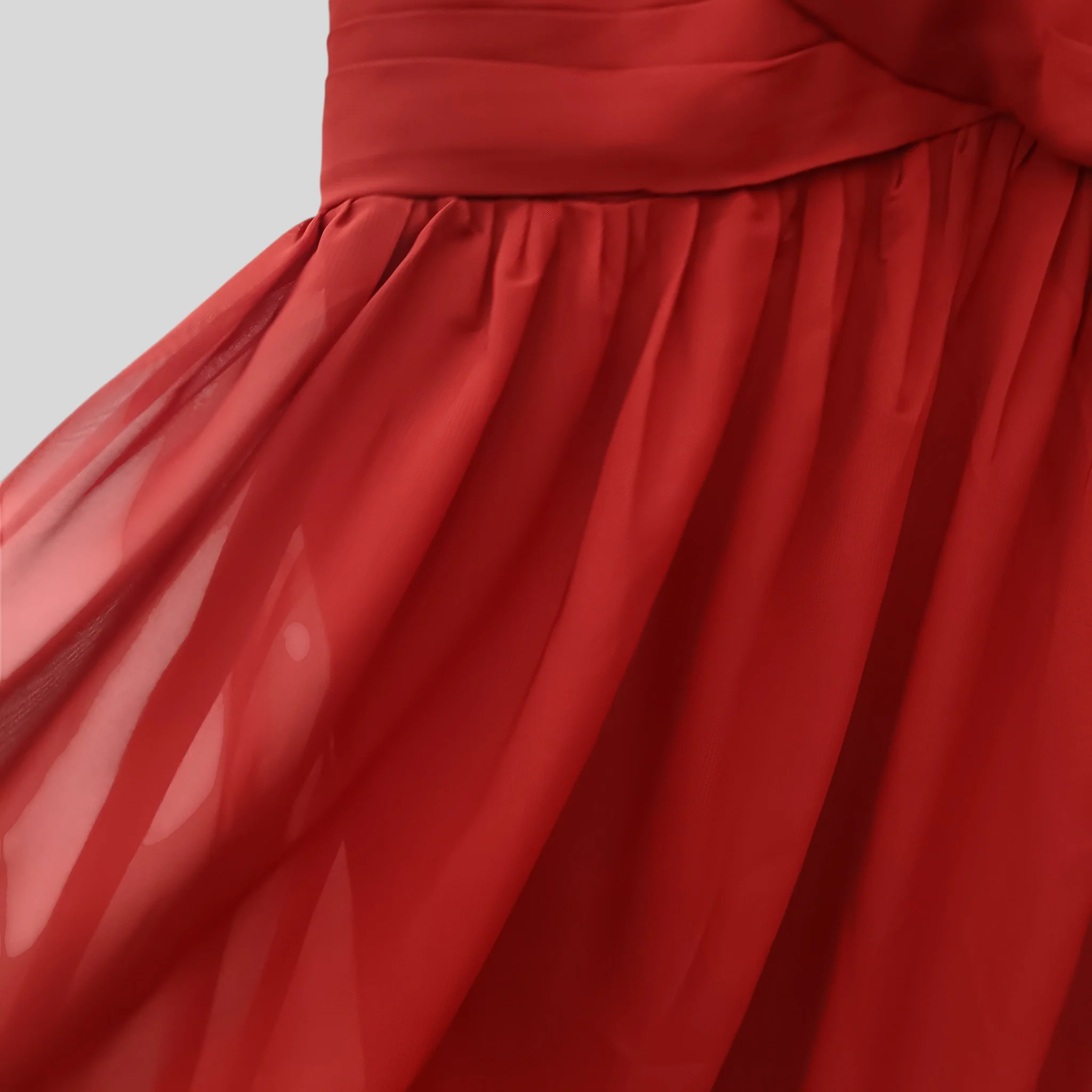 Cicinia Rust "Kayla" Long  Bridesmaid Dress Lace Top  UK 10 - Tags On-  Womenswear | Pre-loved - Image 6