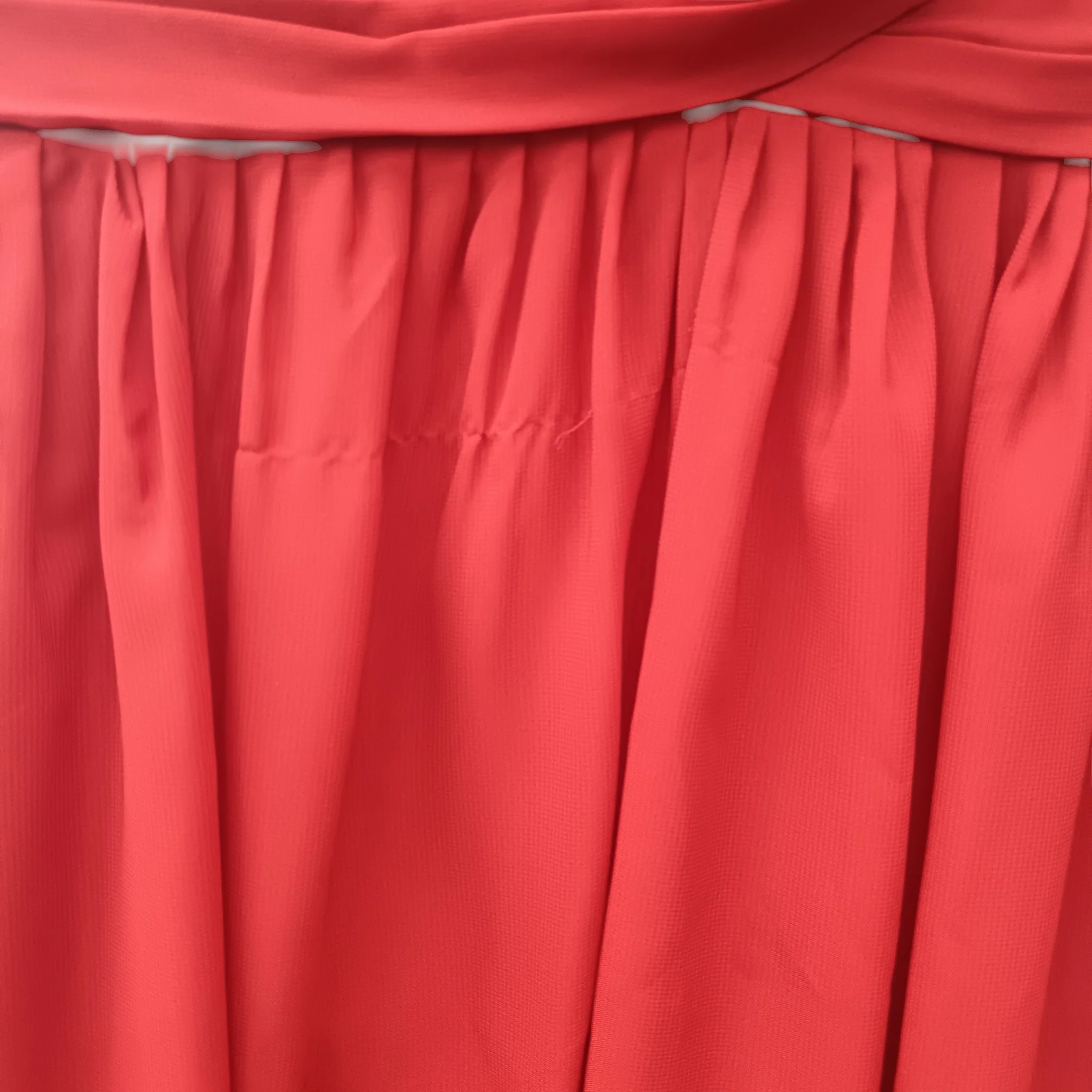Cicinia Rust Long  Bridesmaid Dress Tie Neck  UK 10 -  Womenswear | Pre-loved - Image 5