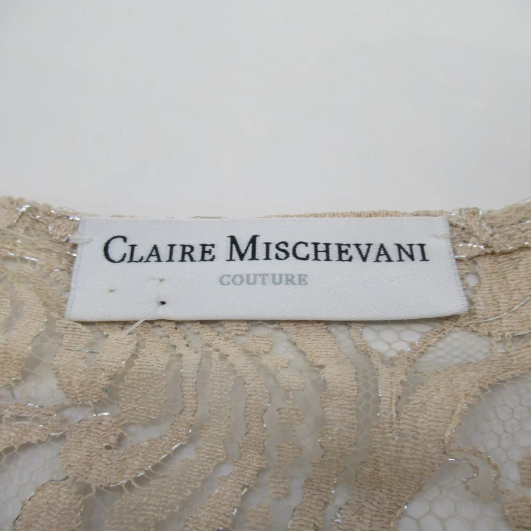 Claire Mischevani Mother Of Bride Lace Jacket UK 12 Pink Womenswear | Pre-loved - Image 3