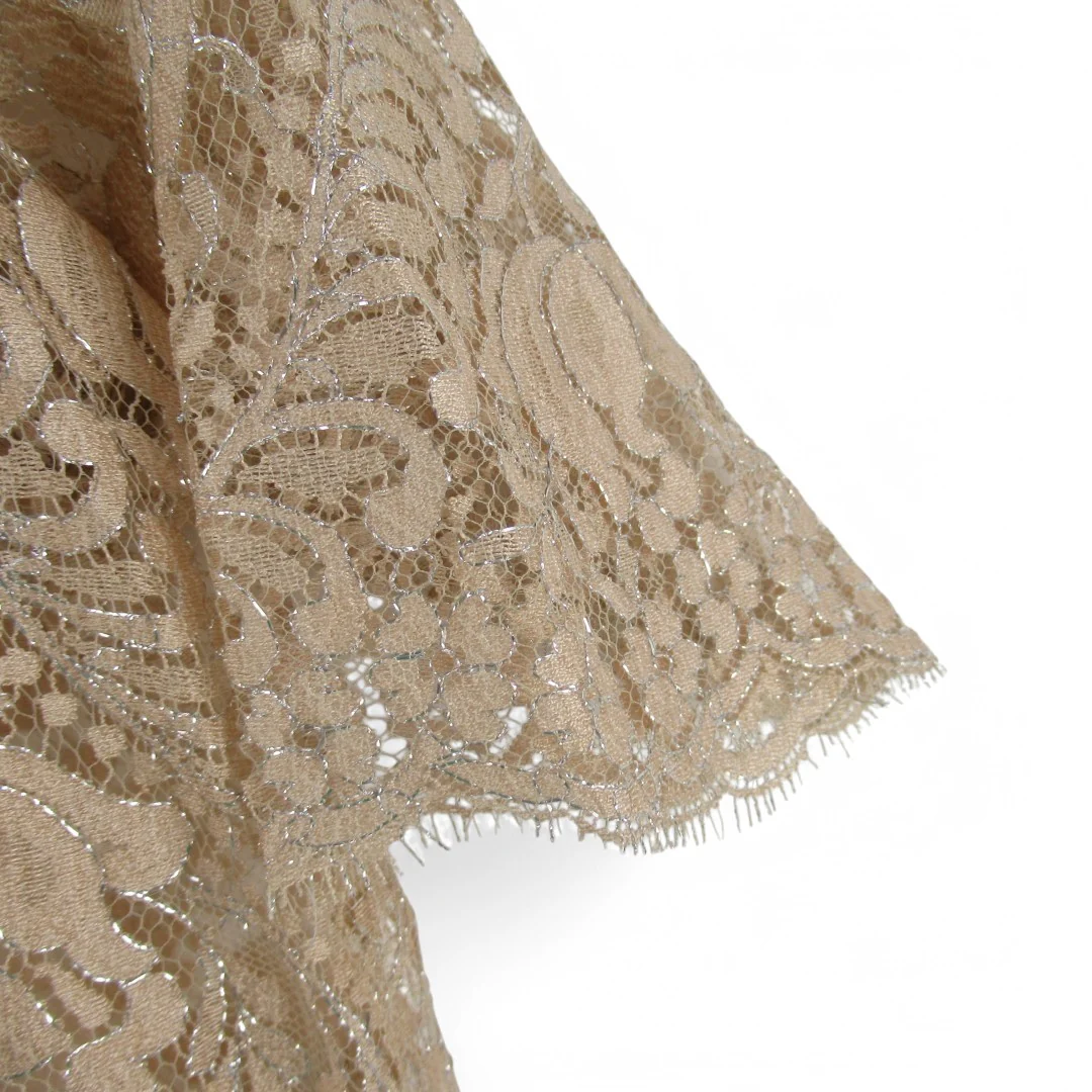 Claire Mischevani Mother Of Bride Lace Jacket UK 12 Pink Womenswear | Pre-loved - Image 7