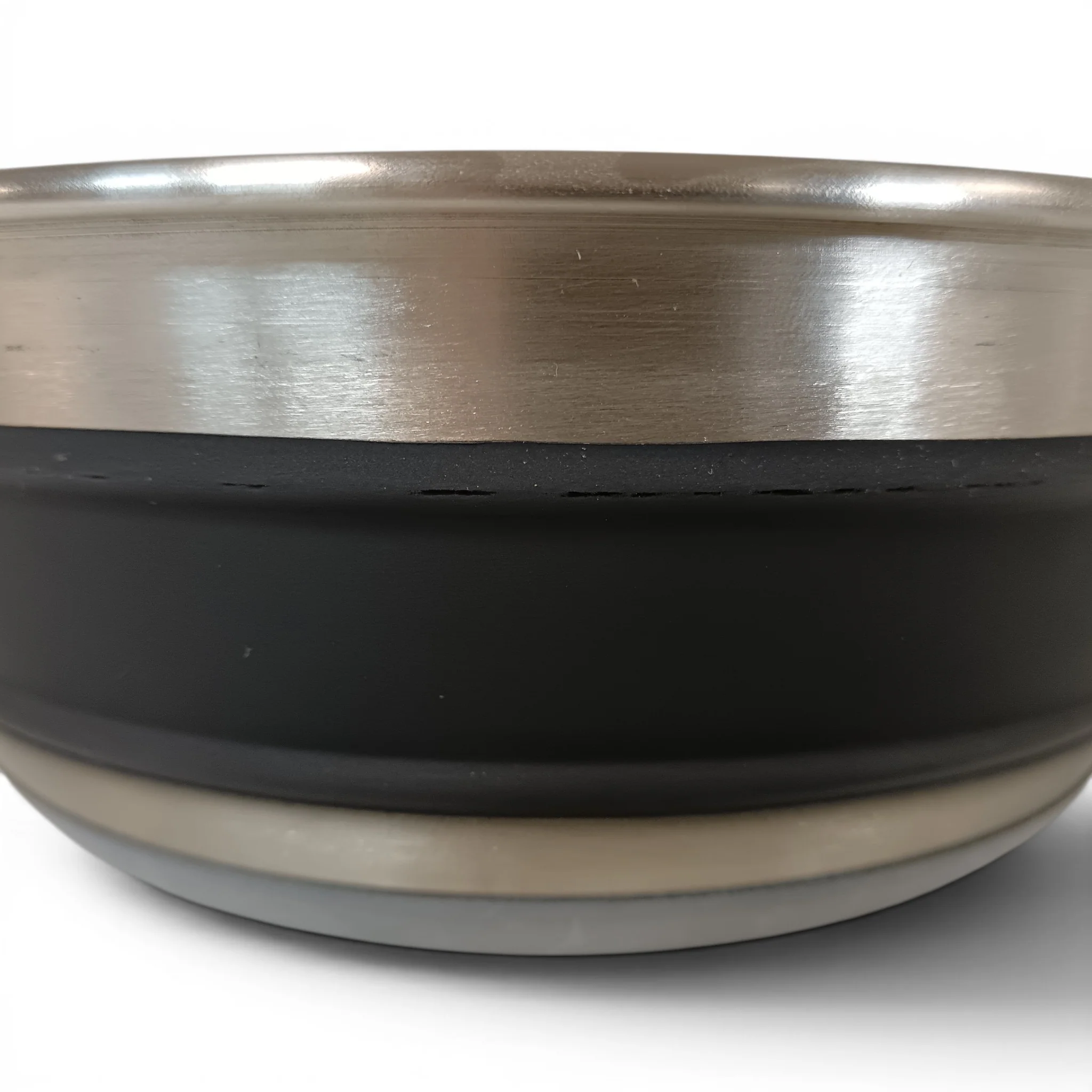 Classic Luxury Pet Bowl Stainless Steel Chalkboard Design Size Extra Large | Pre-loved - Image 4