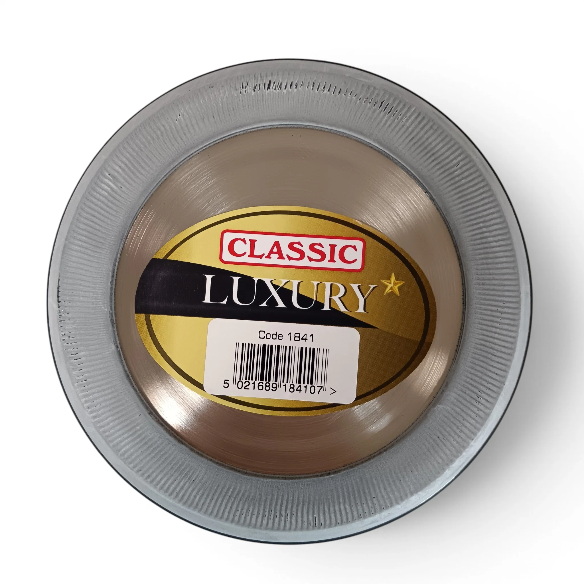 Classic Luxury Pet Bowl Stainless Steel Chalkboard Design Size Extra Large | Pre-loved - Image 5