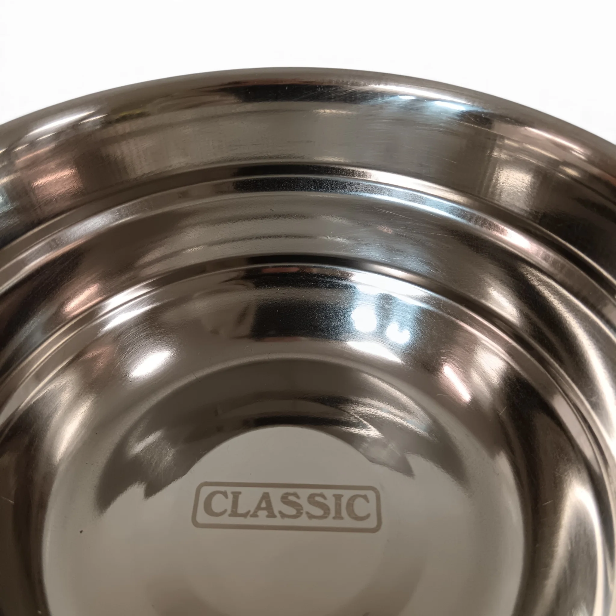 Classic Luxury Pet Bowl Stainless Steel Chalkboard Design Size Small | Pre-loved - Image 4