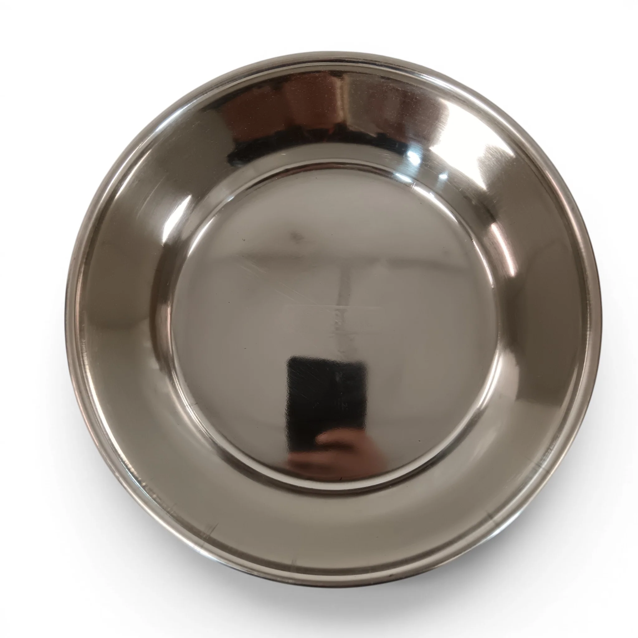 Classic Luxury Pet Bowl Stainless Steel Marble Effect Size Extra Large | Pre-loved - Image 3