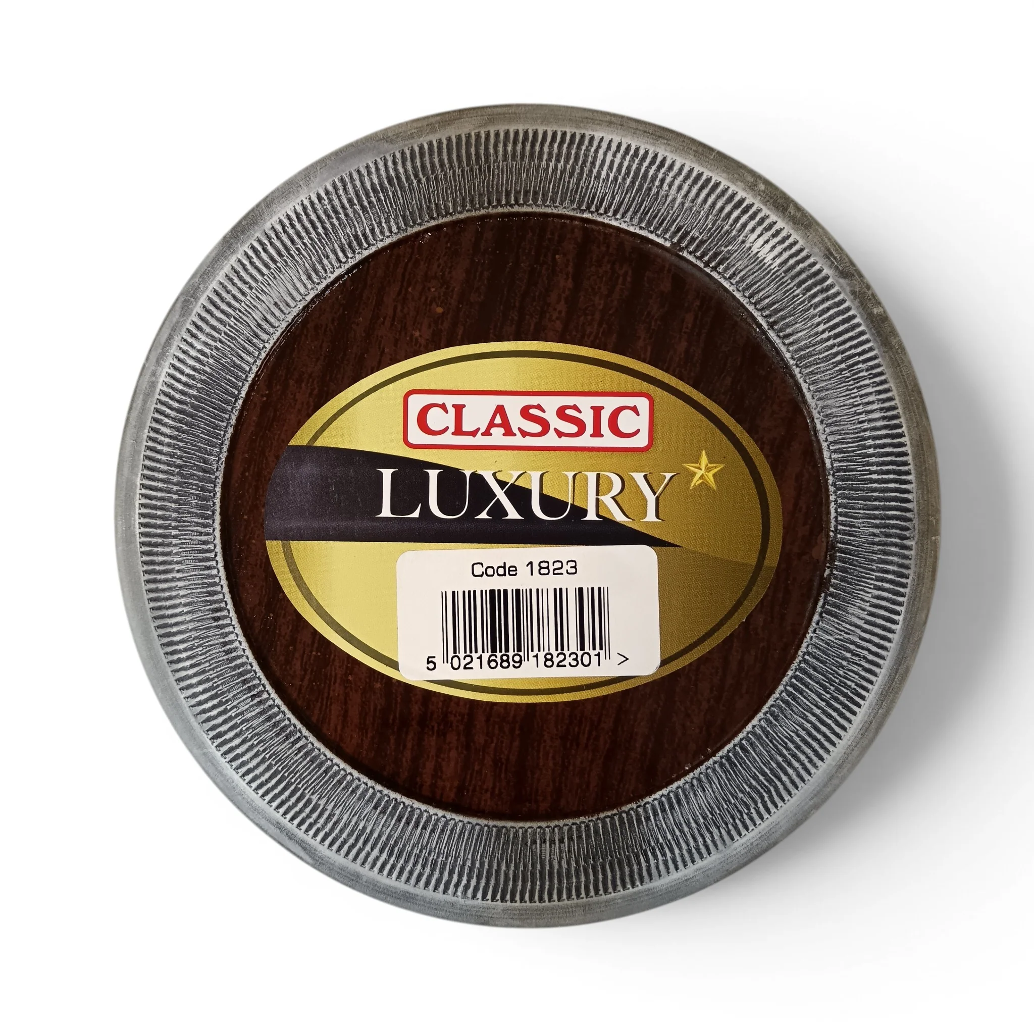Classic Luxury Pet Bowl Stainless Steel Wood Effect Size Extra Large | Pre-loved - Image 5