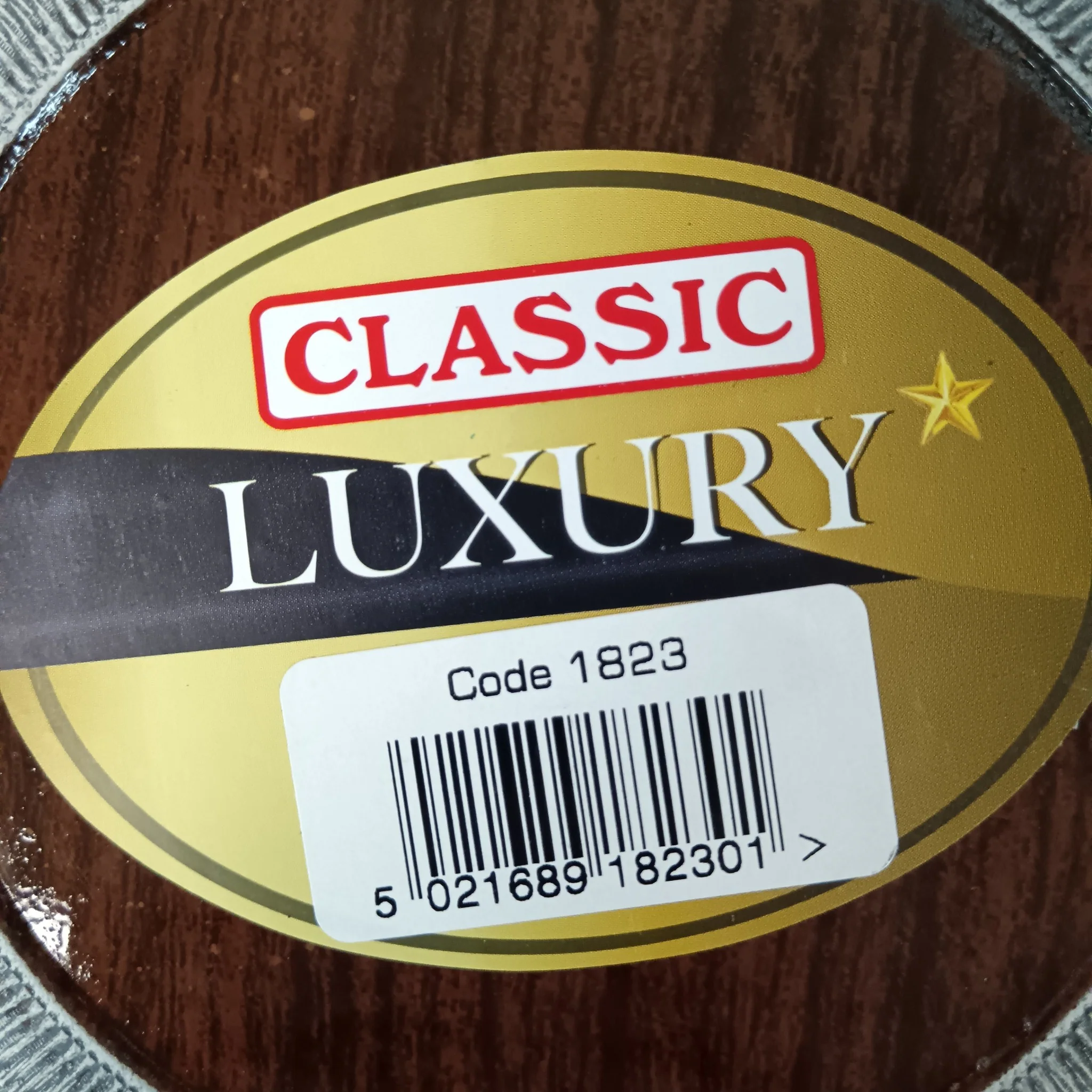 Classic Luxury Pet Bowl Stainless Steel Wood Effect Size Extra Large | Pre-loved - Image 6