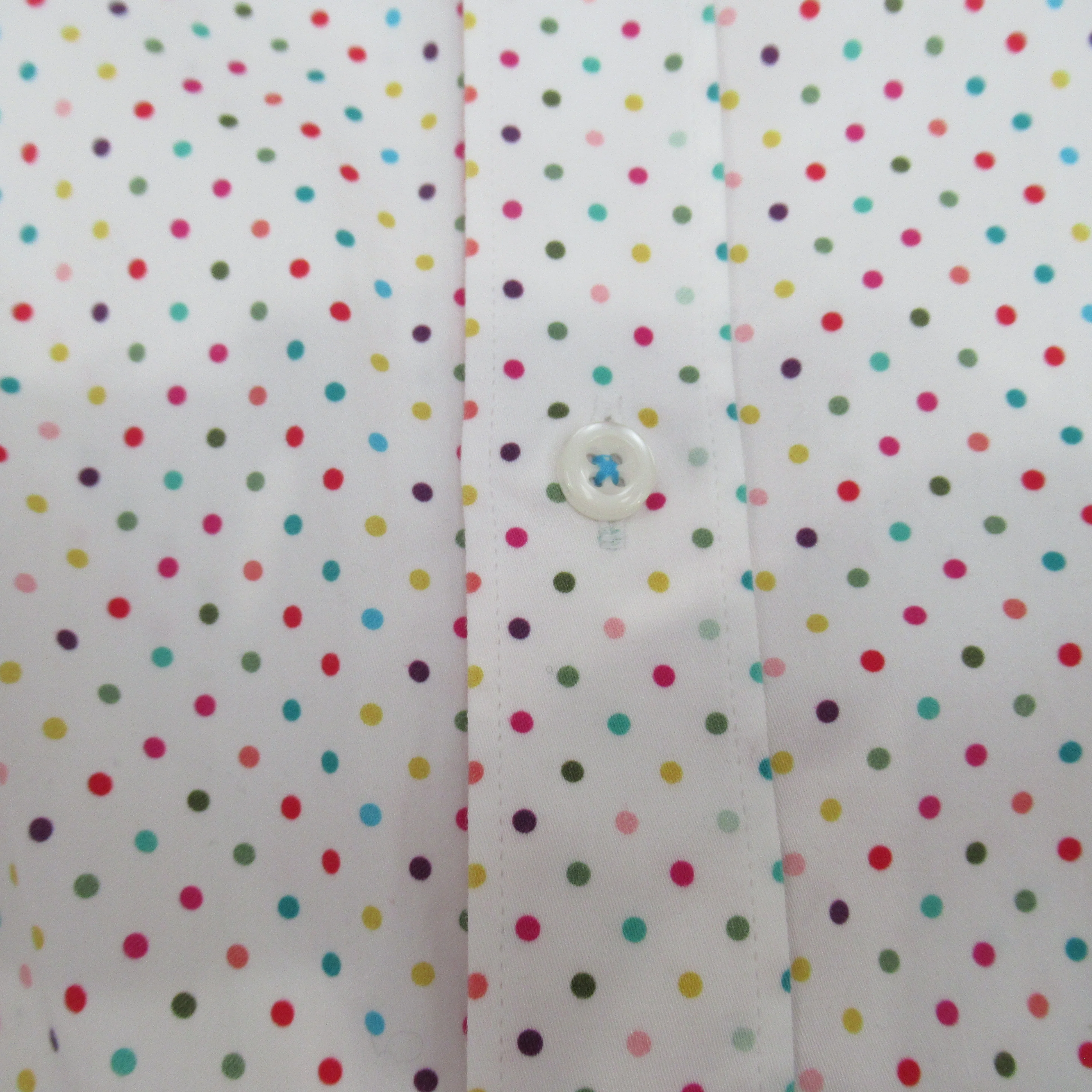 Claudio Lugli Spotted Shirt XXL Multicoloured Menswear | Pre-loved - Image 6