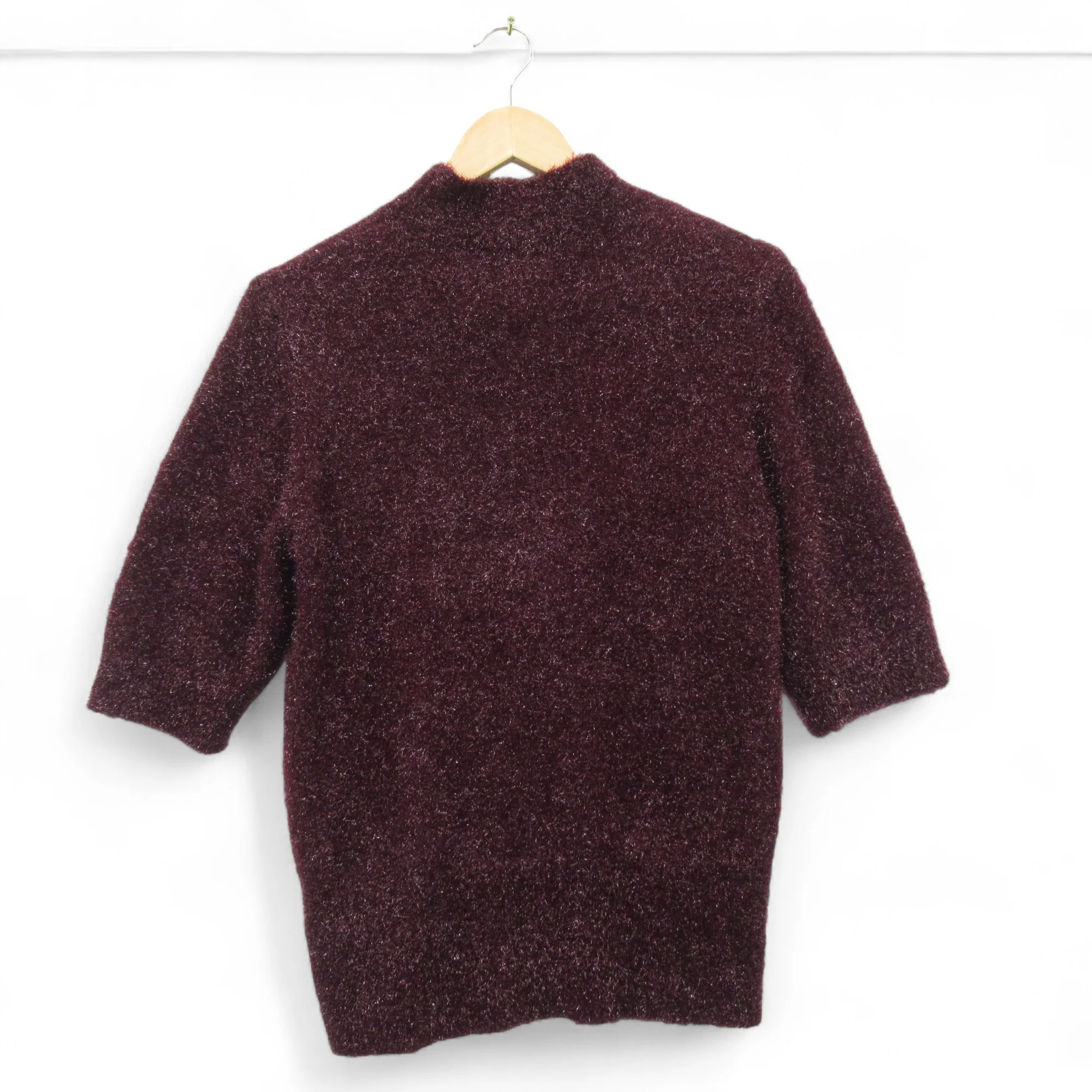 Coast Knit Top Small Purple Tinsel Womenswear | Pre-loved - Image 3