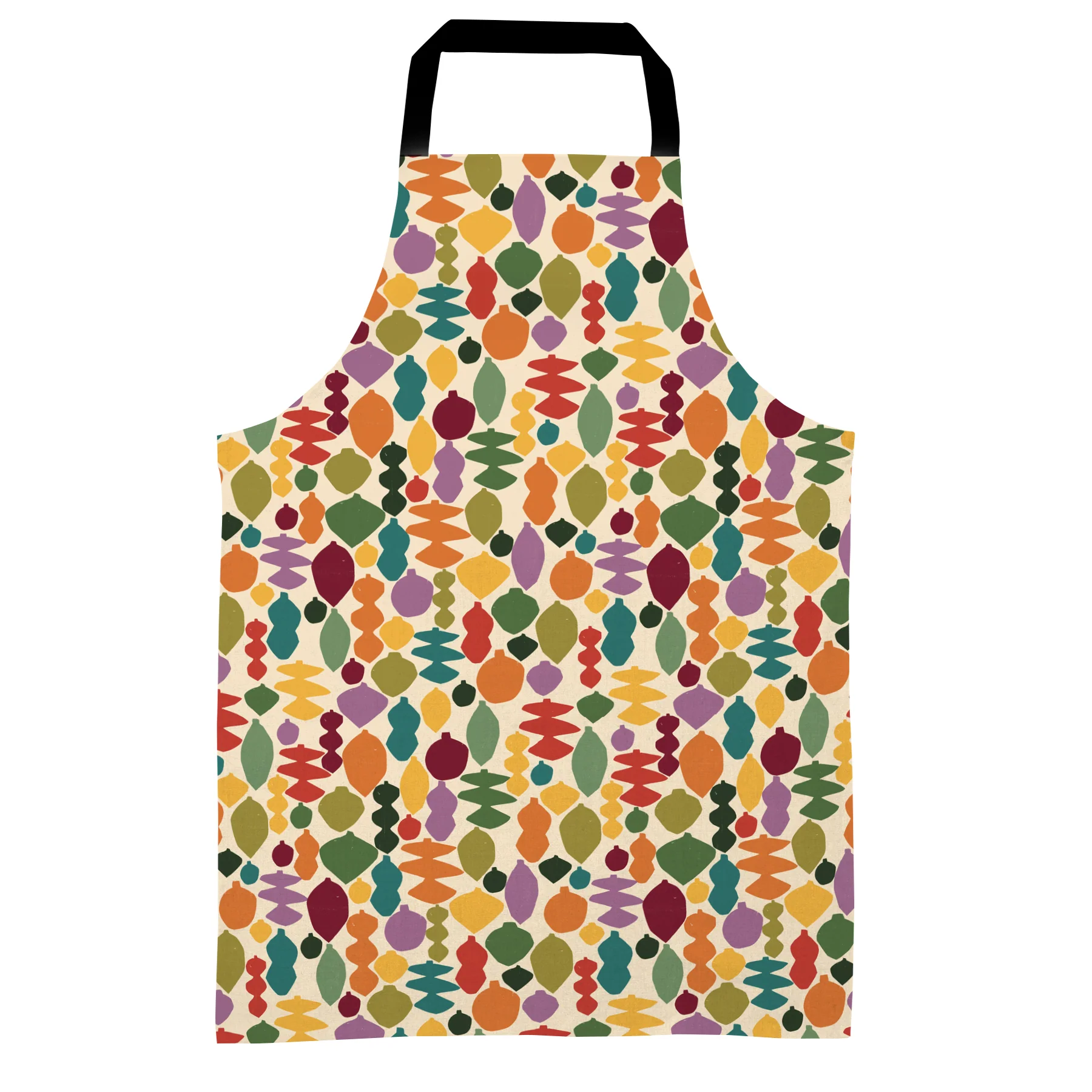 Colourful baubles apron - Lily Windsor Walker - Image 3