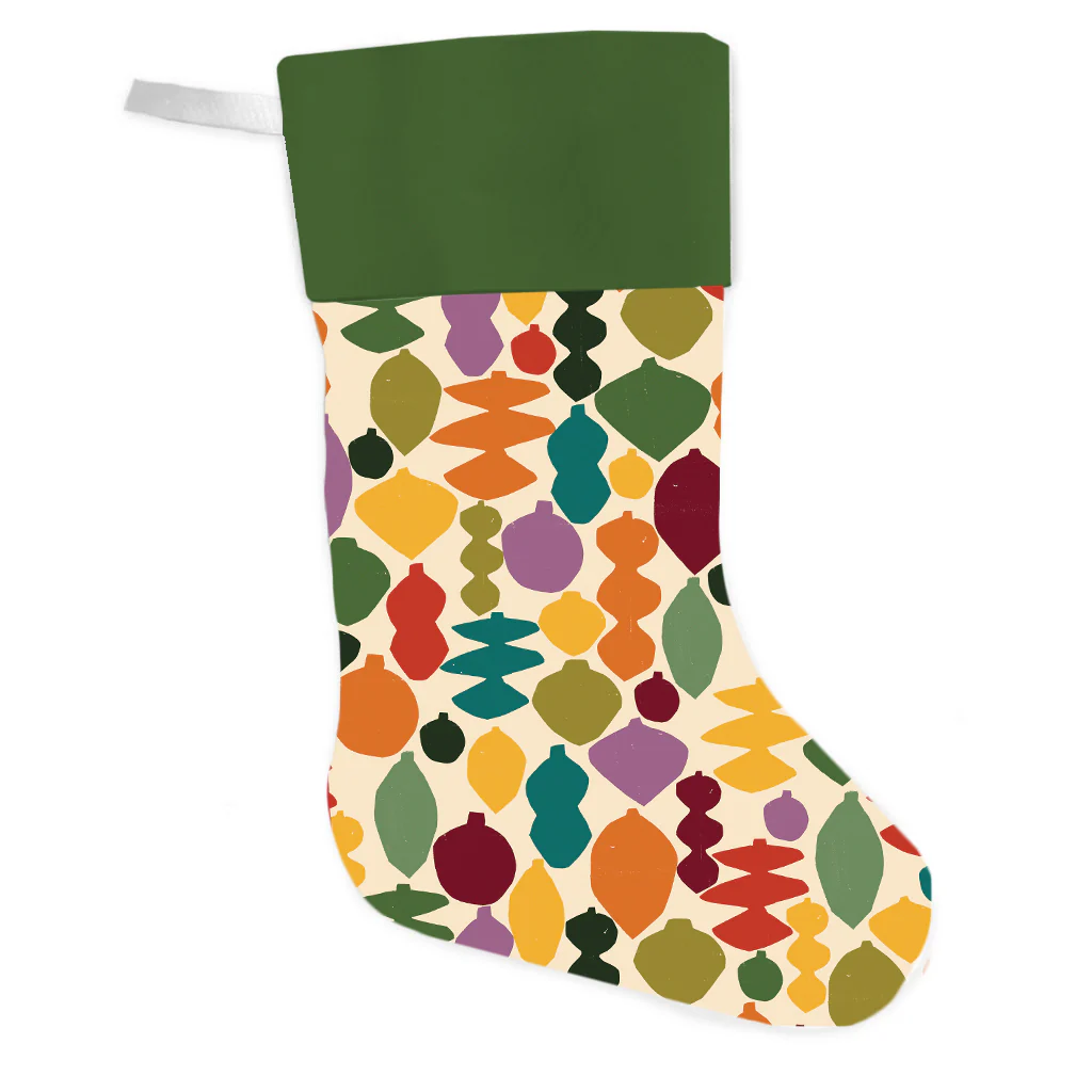 Colourful baubles stocking - Lily Windsor Walker - Image 2
