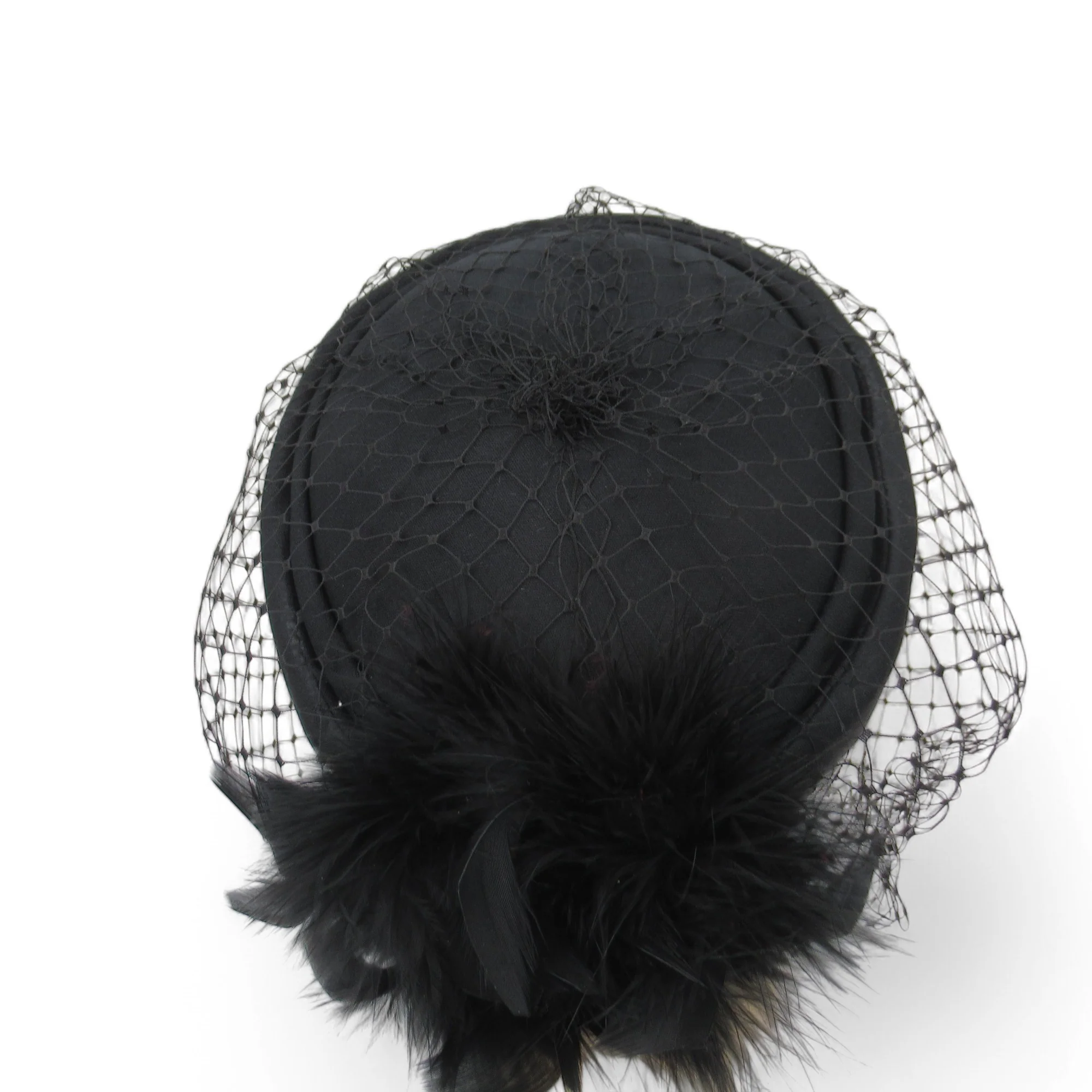 Connor Mother Of Bride Vintage Hat Black Womenswear | Pre-loved - Image 4