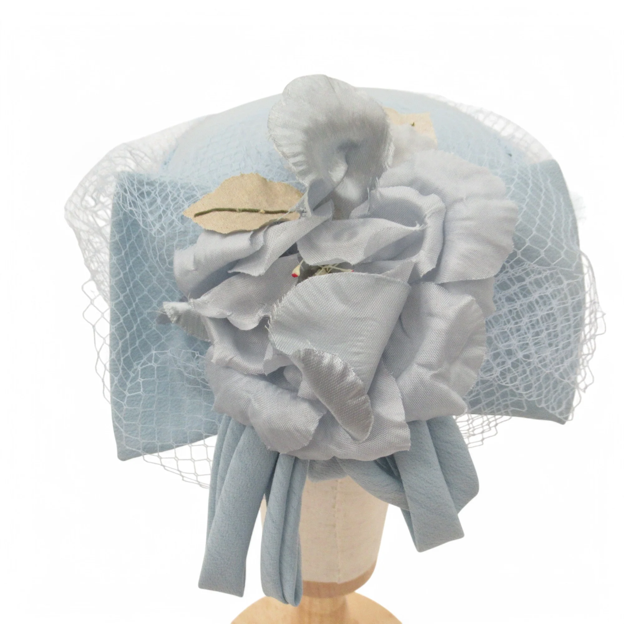 Connor Mother Of Bride Vintage Hat Blue Womenswear | Pre-loved - Image 3