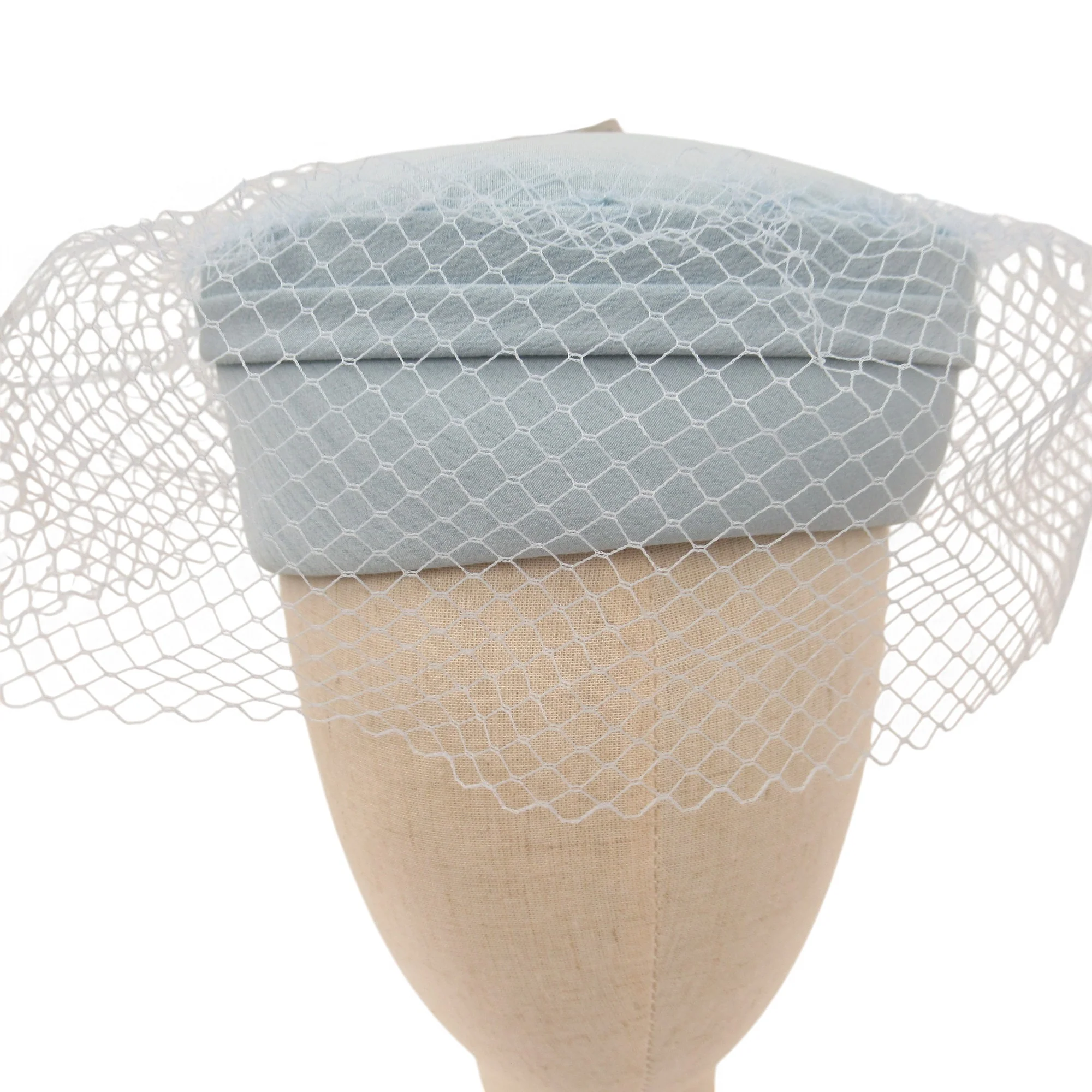 Connor Mother Of Bride Vintage Hat Blue Womenswear | Pre-loved - Image 5