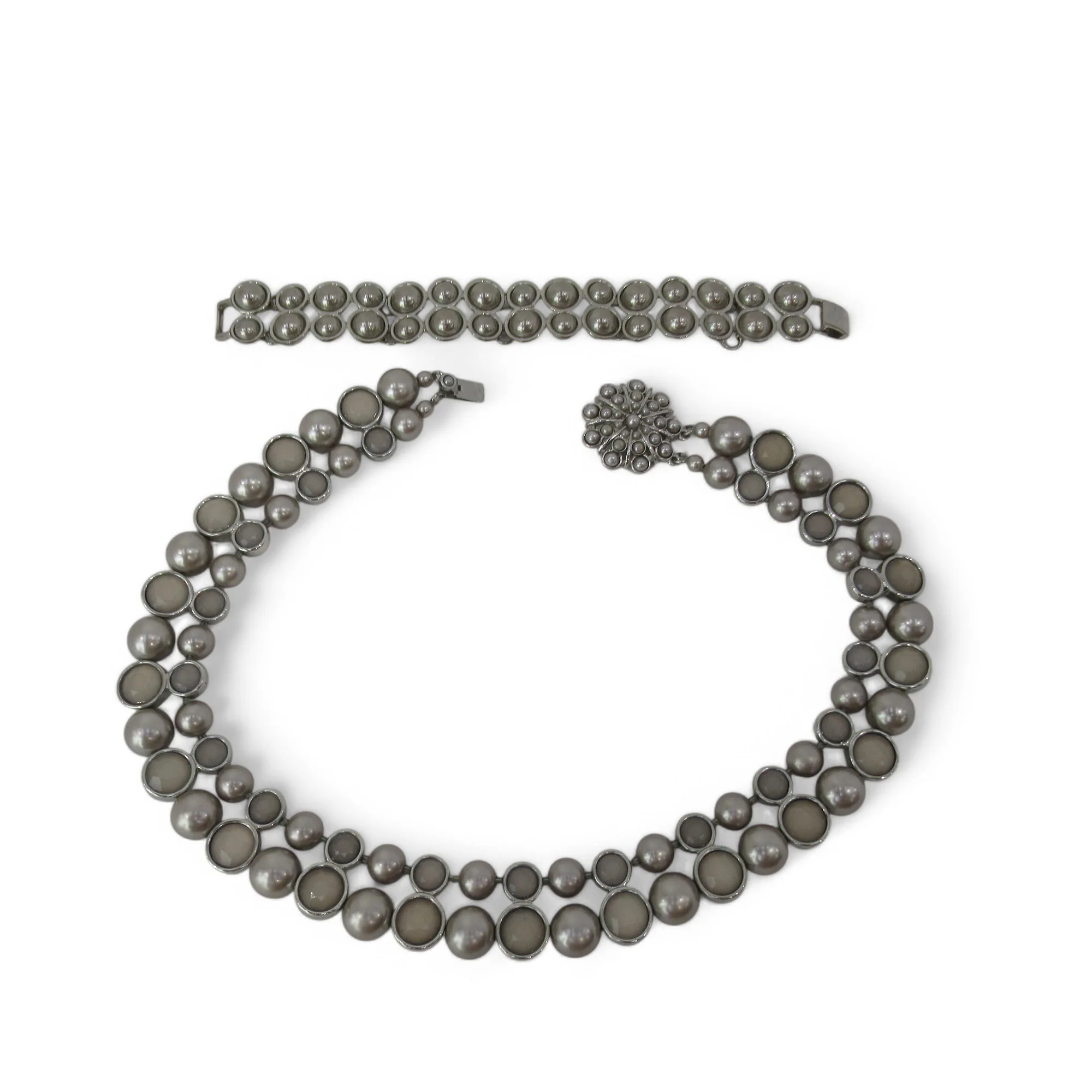 Costume Jewellery Necklace Bracelet Set Womenswear | Preloved