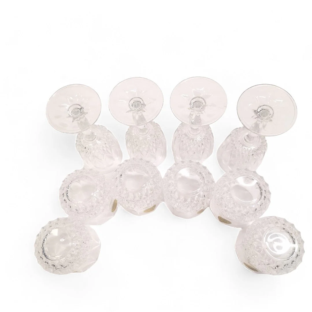Cristal d'Arques Decanter Tray 10 Glasses Lead | Preloved - Image 4