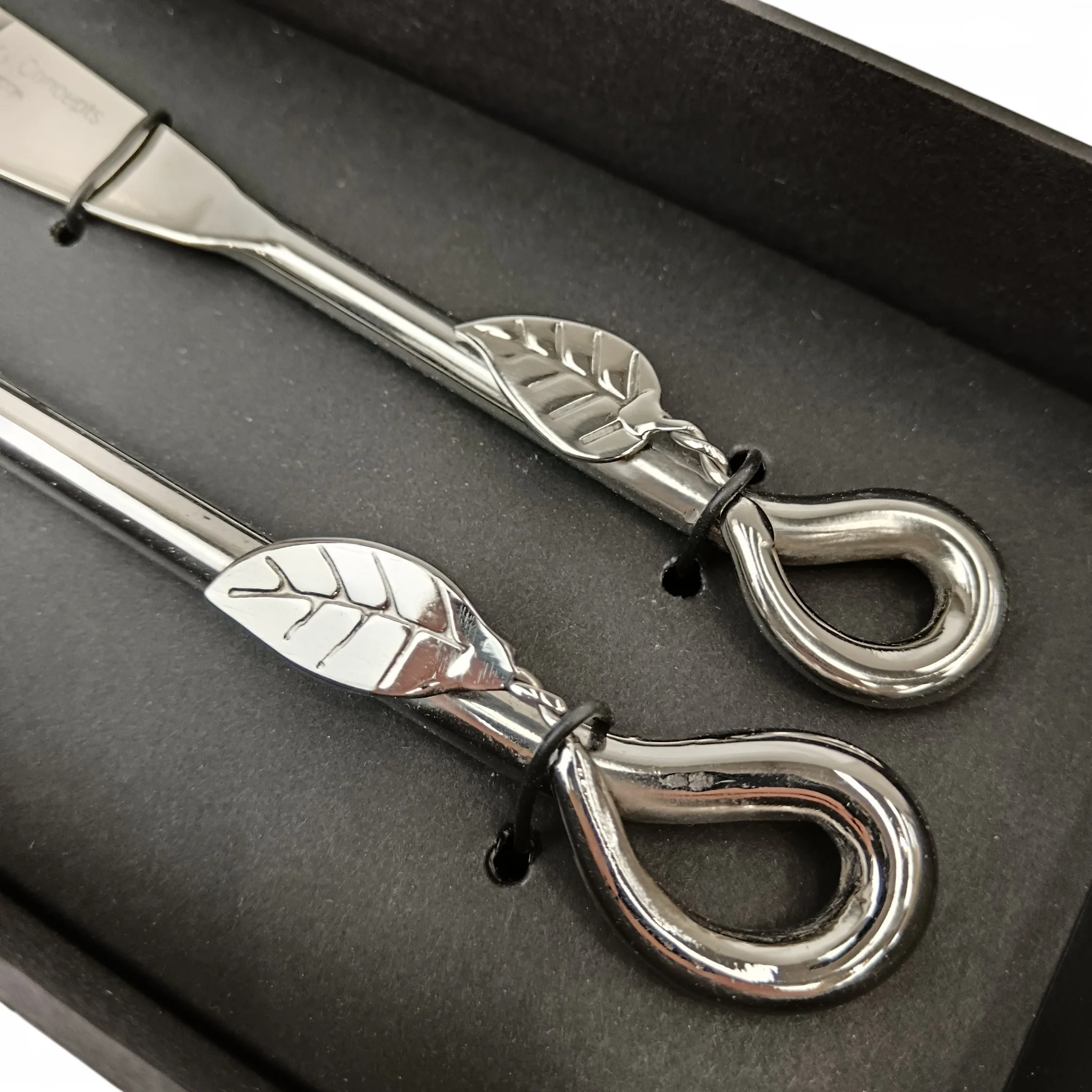 Culinary Concepts Leaf Traditional Cheese & Butter Knife Set | Pre-loved - Image 4