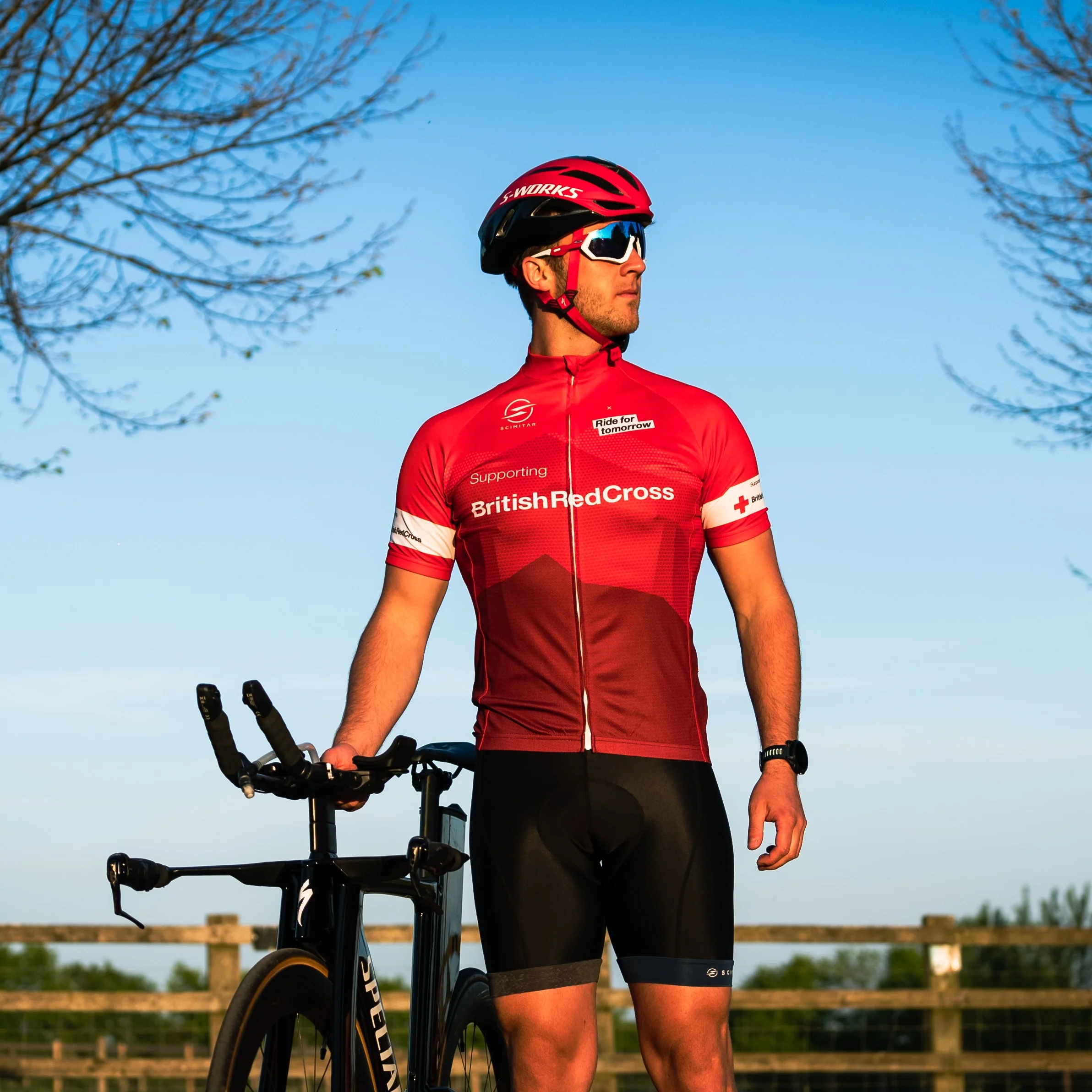 Ride for tomorrow recycled cycling jersey - unisex - Image 3