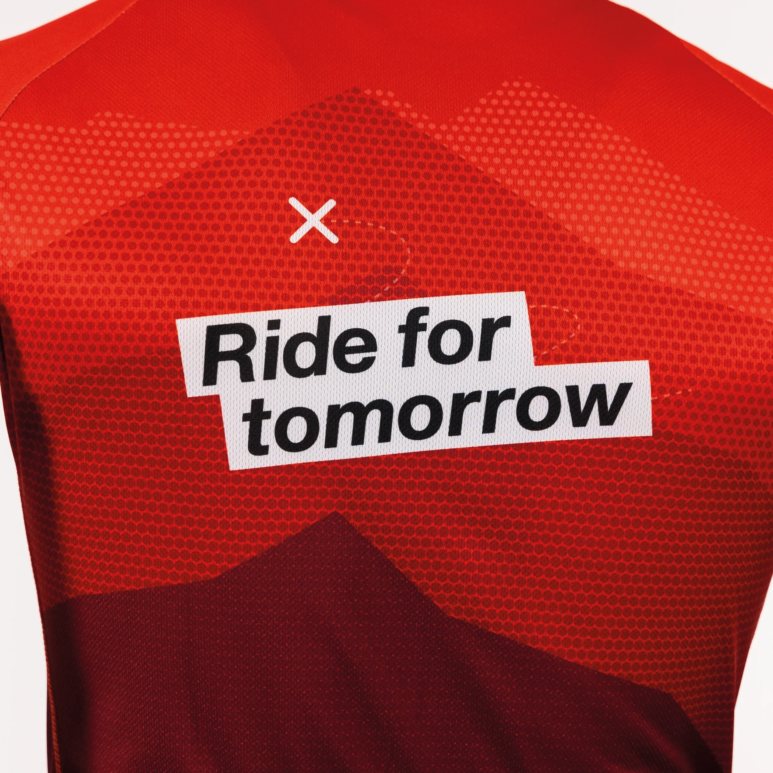 Ride for tomorrow recycled cycling jersey - unisex - Image 7