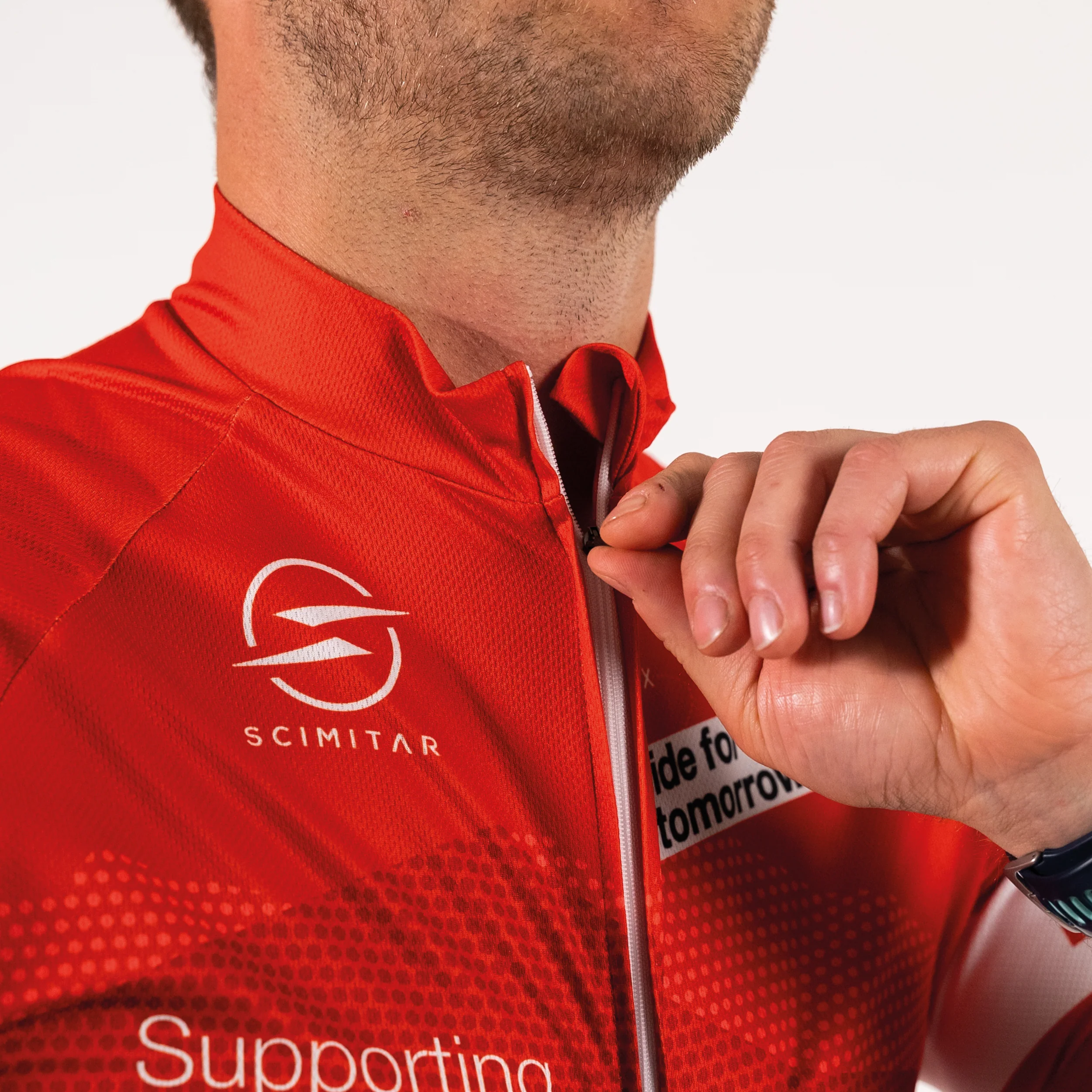 Ride for tomorrow recycled cycling jersey - unisex - Image 9