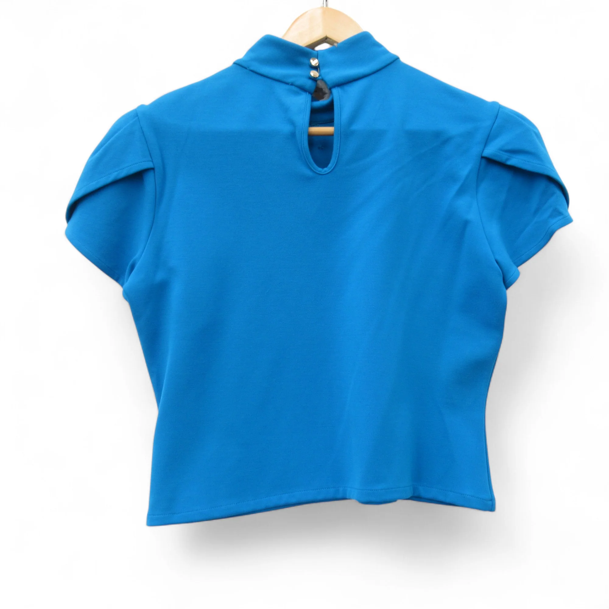 Damsel In A Dress Tassel Top Blue UK 12 Womenswear | Pre-loved - Image 5