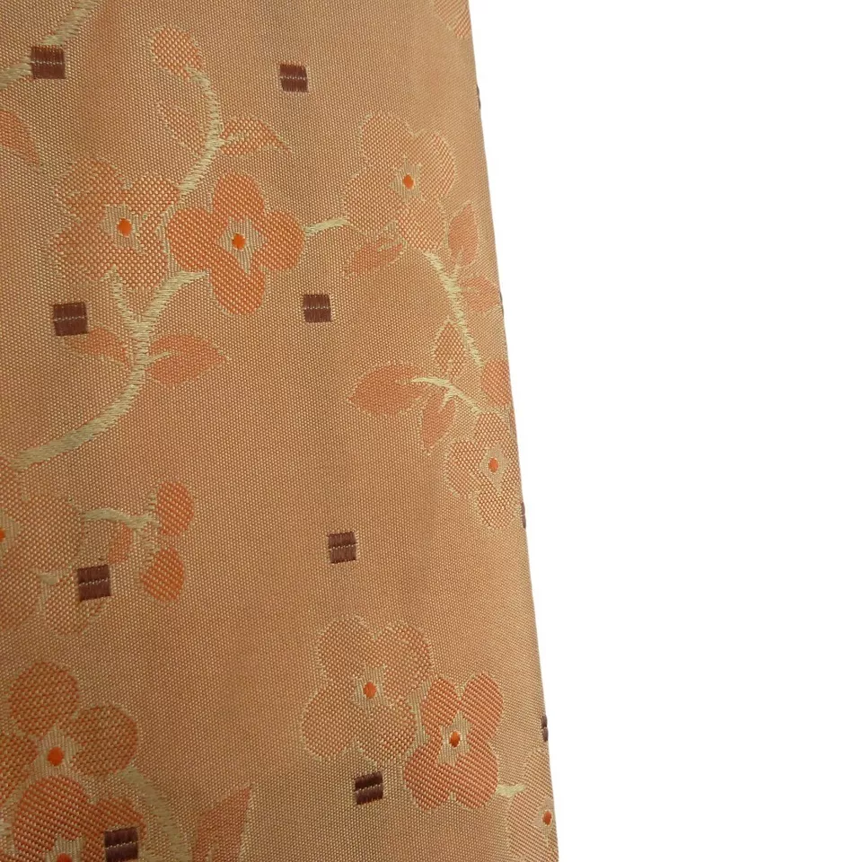 Daniel Hanson 13"x55" Orange Shimmer Silk Scarf Menswear | Preloved - Image 5