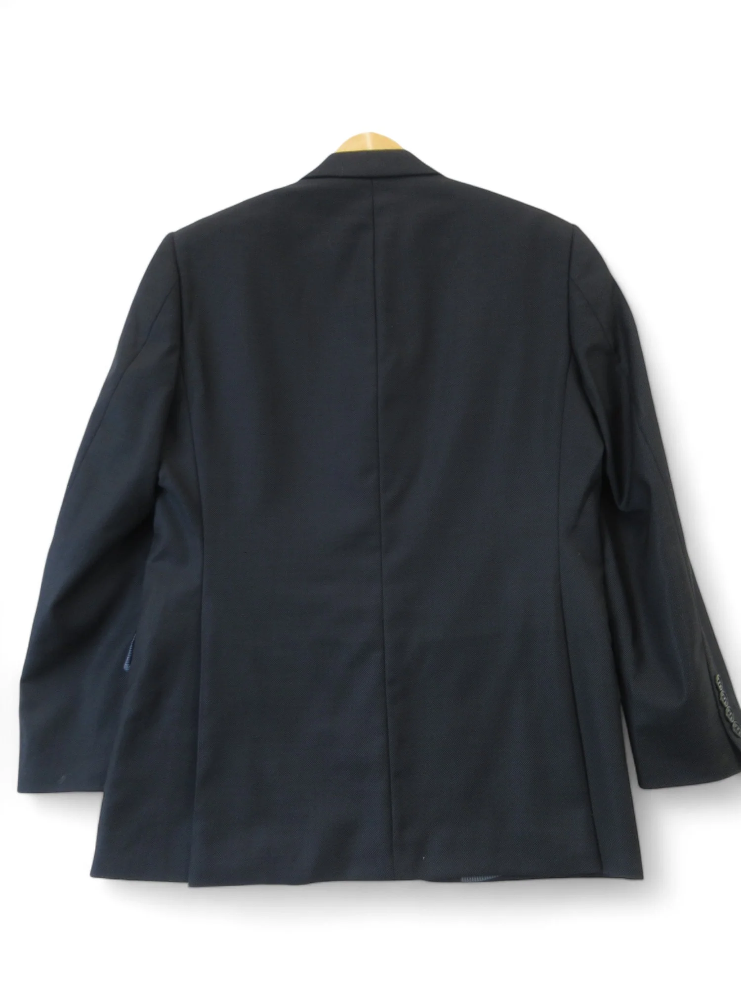 Daniel Hechter 36" Short Navy Blue Blazer Menswear | Preloved - Image 3