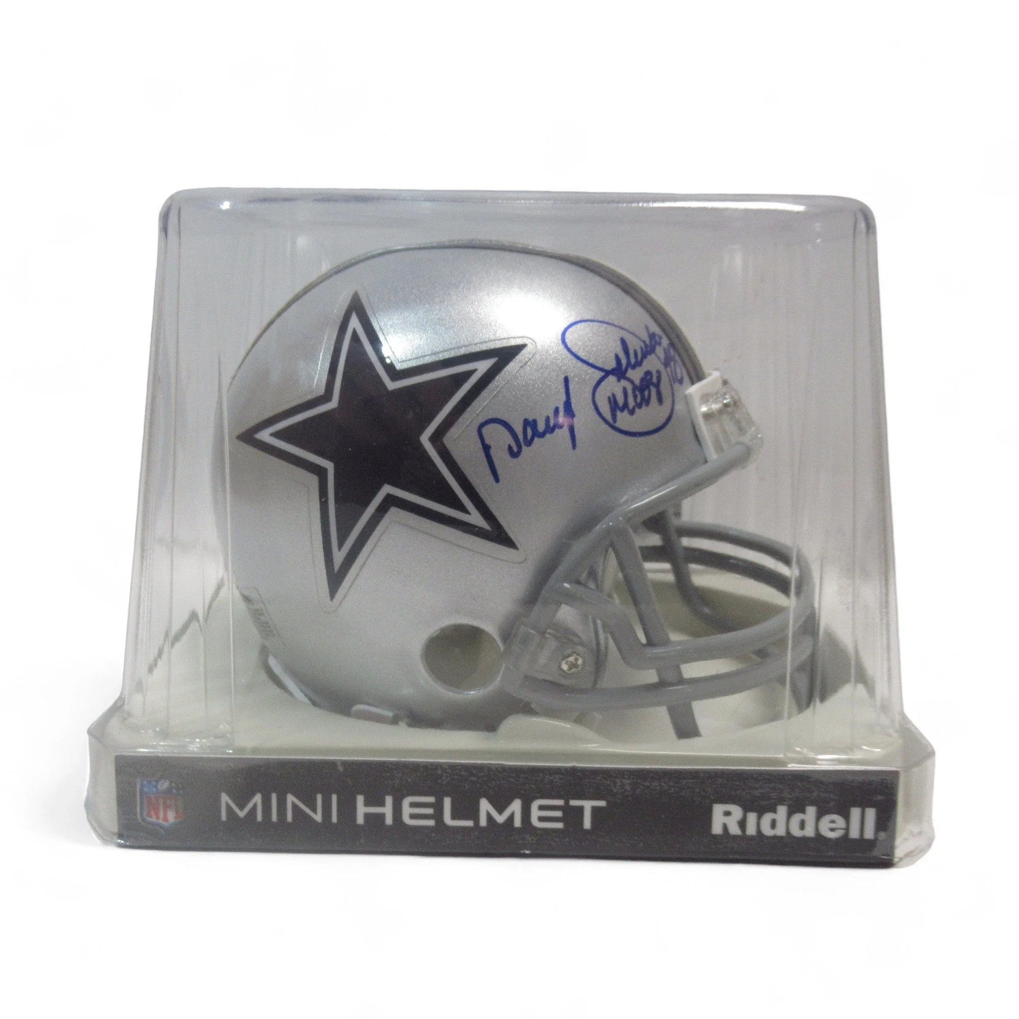 Daryl Johnston Signed Dallas Cowboys Replica NFL Helmet | Preloved