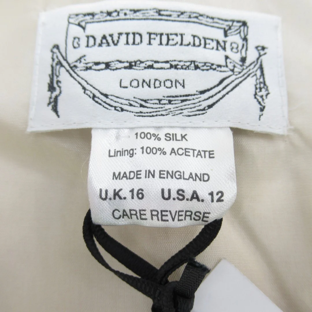 David Fielden Bridesmaid Dress Brown UK 16 Womenswear | Pre-loved - Image 3