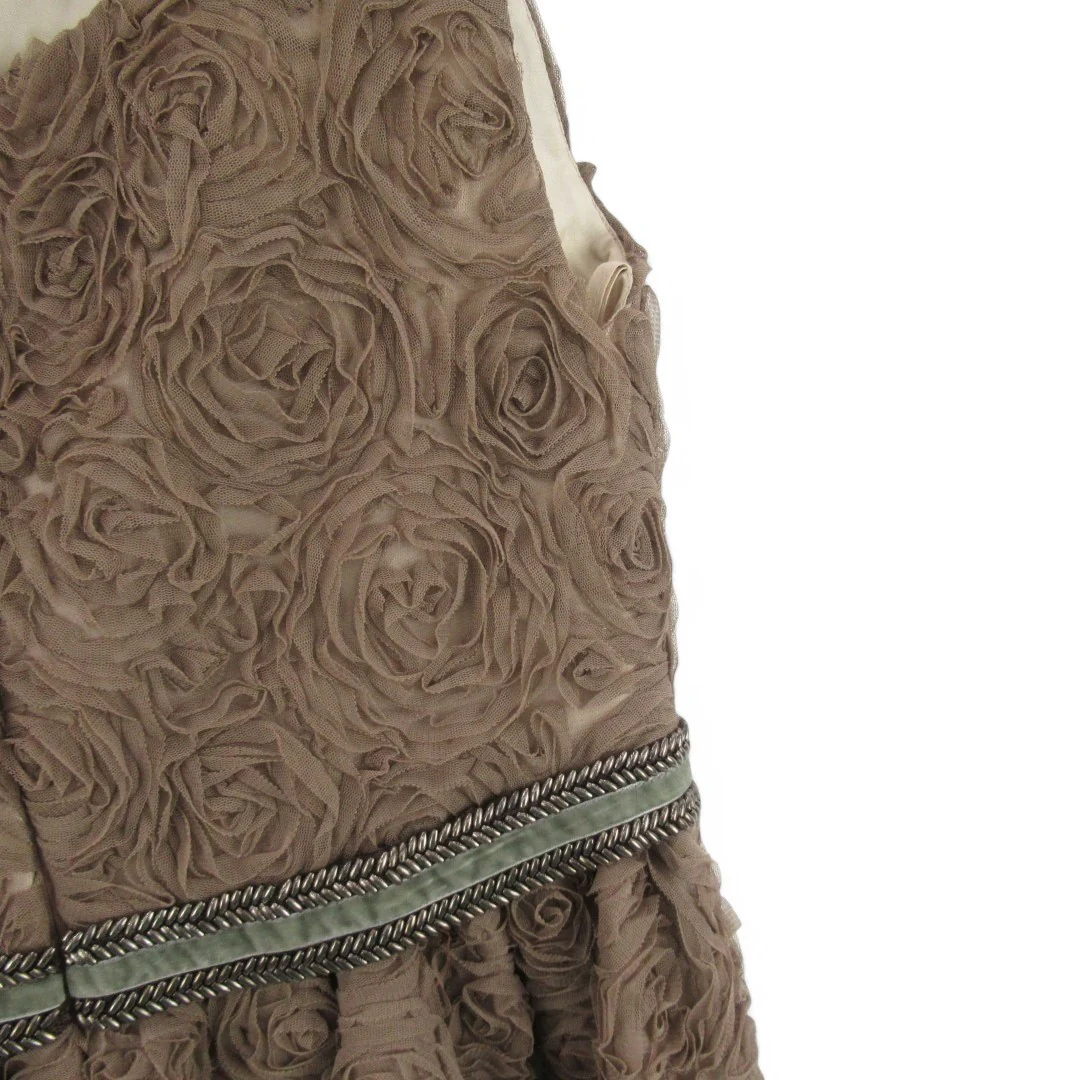 David Fielden Bridesmaid Dress Brown UK 16 Womenswear | Pre-loved - Image 5