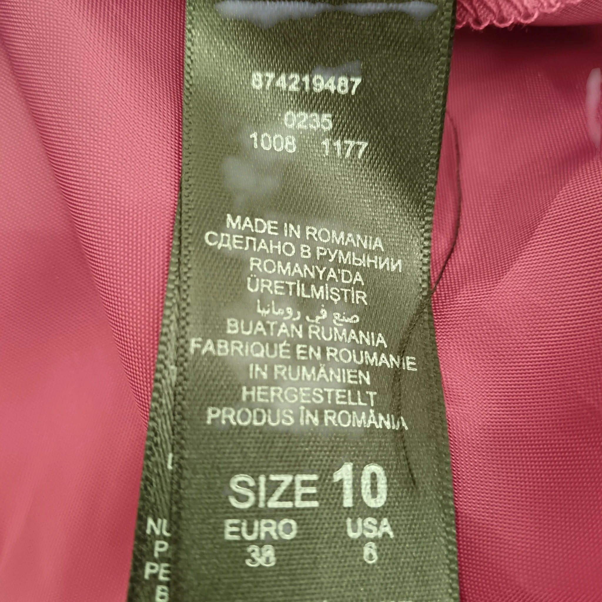 Debut Poppy Bandeau Long Strappy Bridesmaid Dress Bright Pink UK 10- Tags On - Womenswear | Pre-loved - Image 6