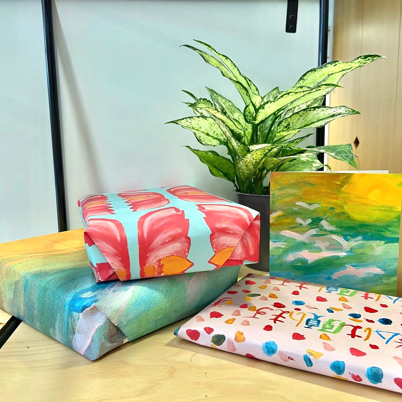 Designed by Refugees Gift Wrapping Paper With Matching Gift Tags - Image 2