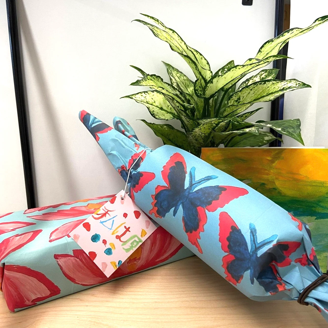 Designed by Refugees Gift Wrapping Paper With Matching Gift Tags - Image 3