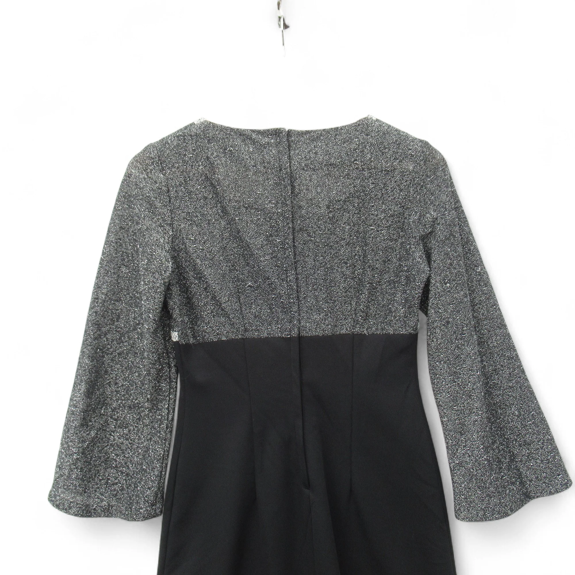 Devonshire Lady Vintage Dress Black Silver UK 12 Womenswear | Pre-loved - Image 5