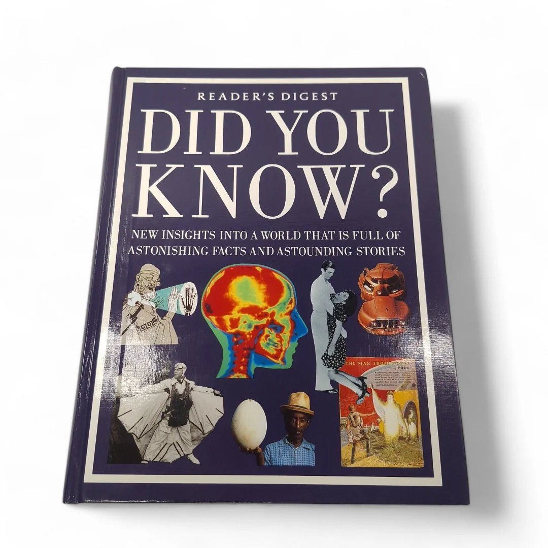 Did You Know? Reader's Digest Hardcover Book 1990 | Preloved
