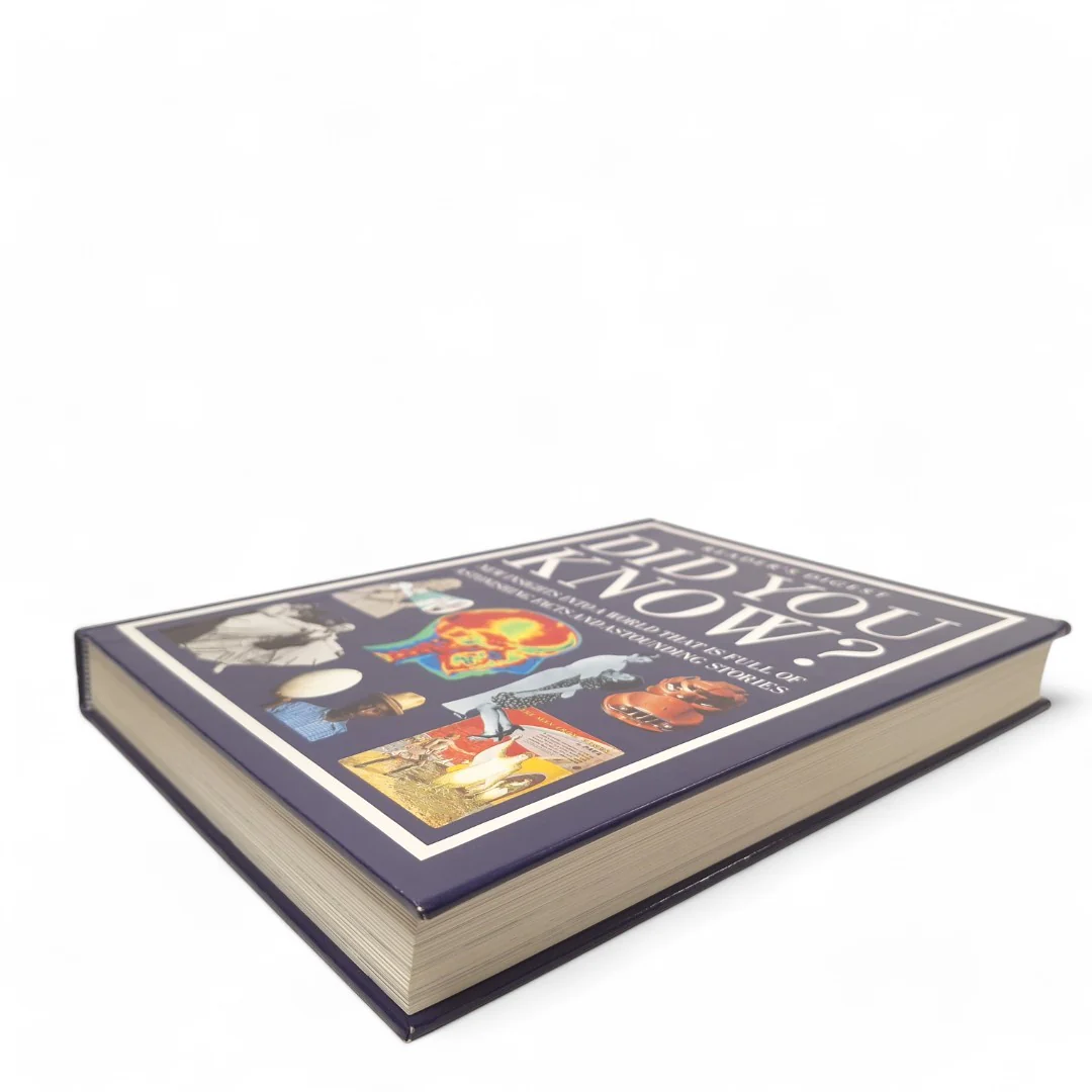 Did You Know? Reader's Digest Hardcover Book 1990 | Preloved - Image 4