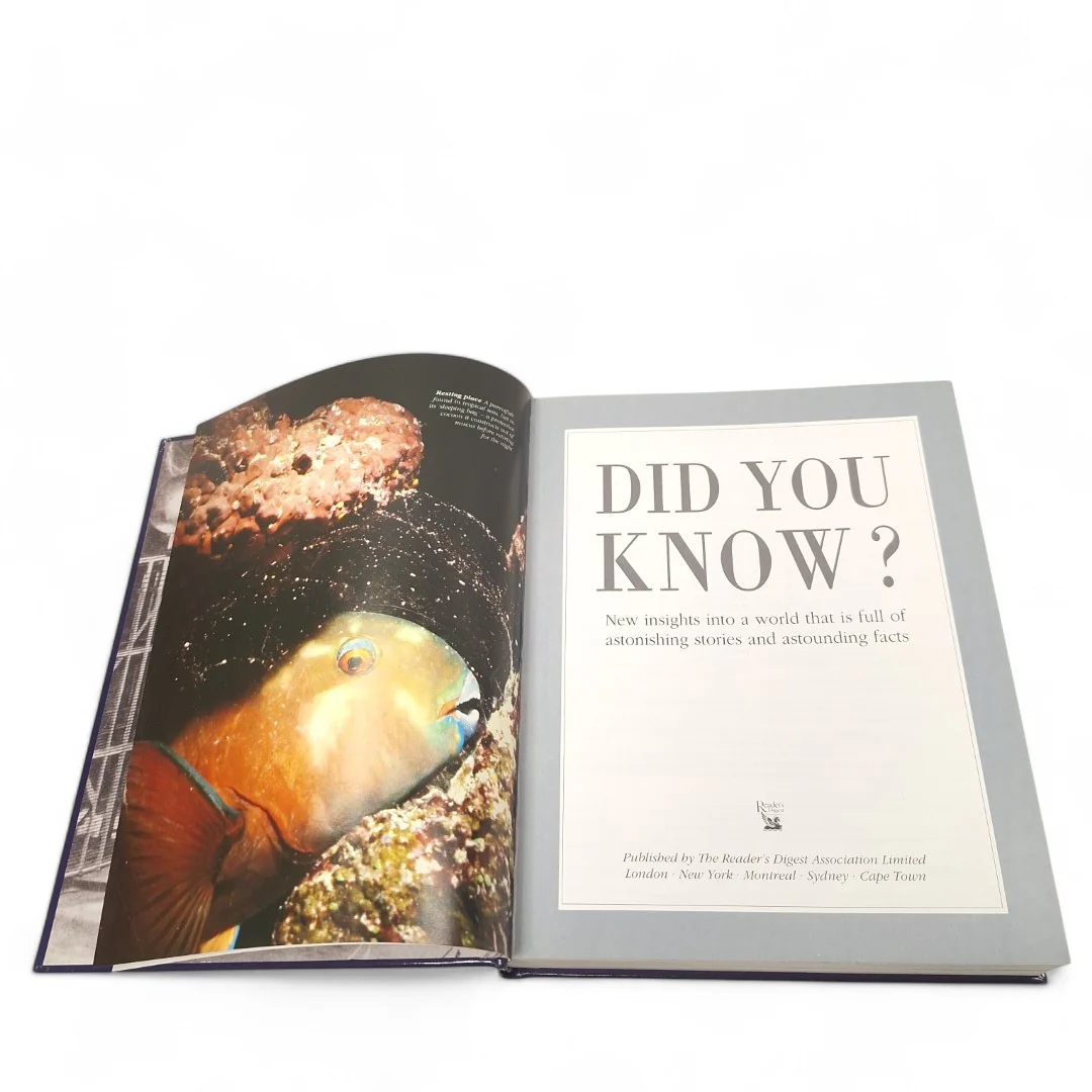 Did You Know? Reader's Digest Hardcover Book 1990 | Preloved - Image 6