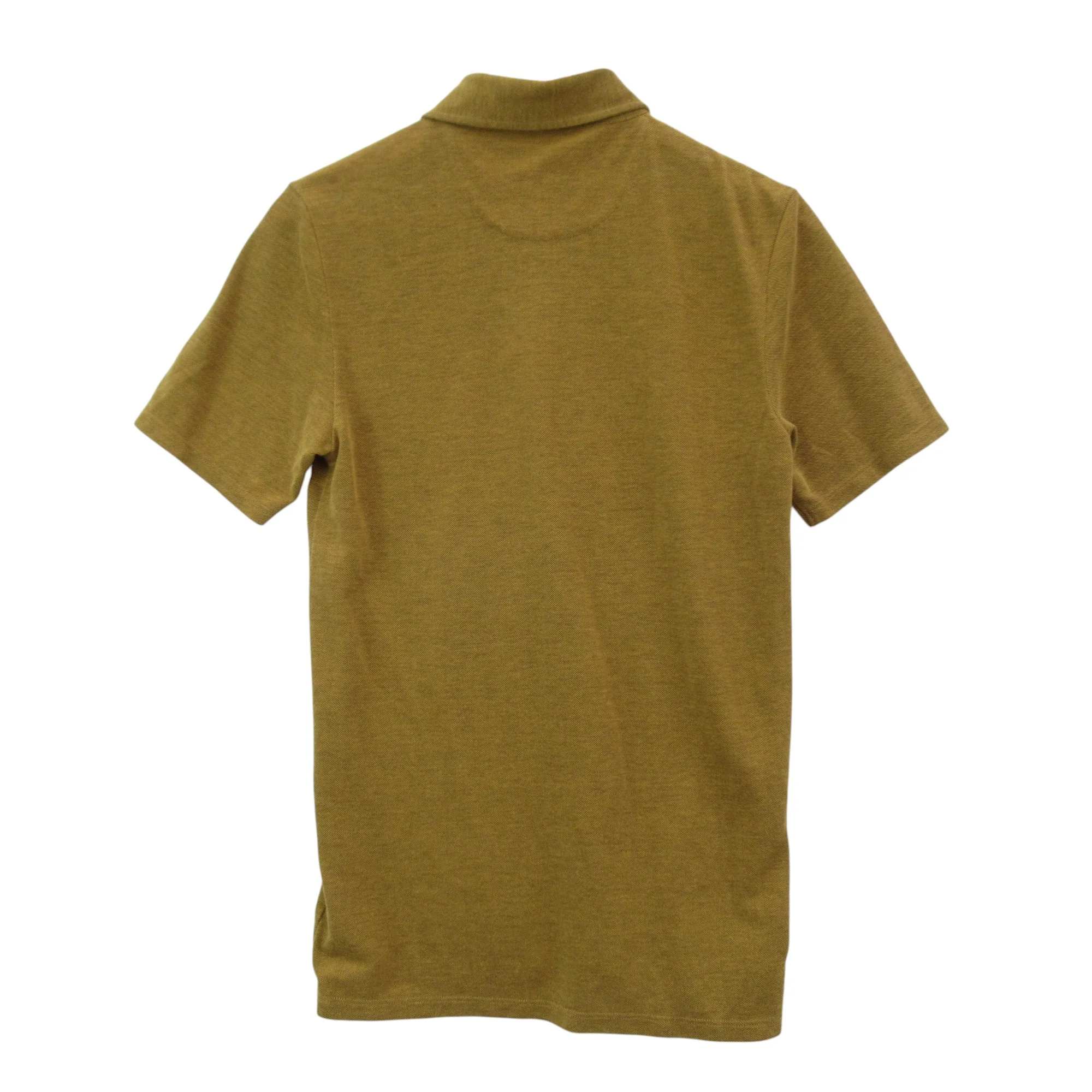 DKNY Polo T Shirt Slim XS Mustard Womenswear | Preloved - Image 4
