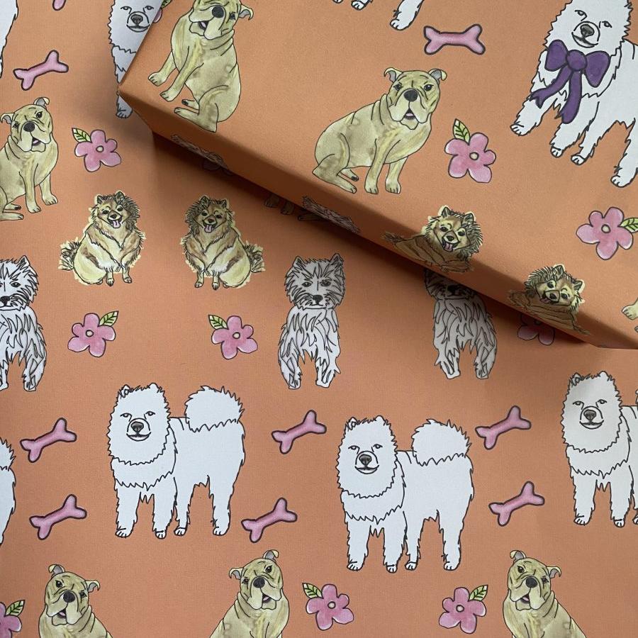 Dog Wrapping Paper | Kat Draws It - Image 3