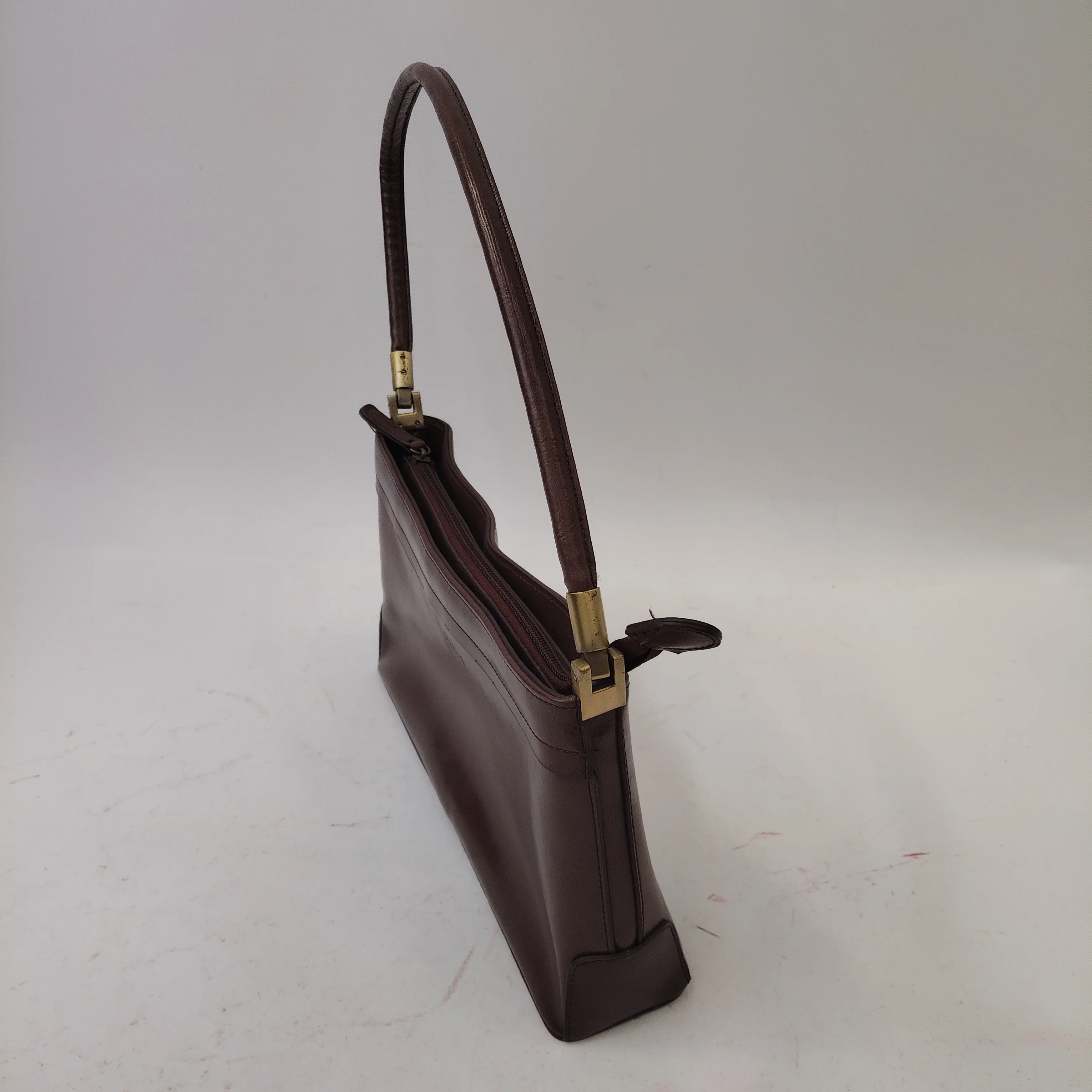 Dollibag Paris Vintage Handbag Brown Small PVC Womenswear | Pre-loved - Image 4