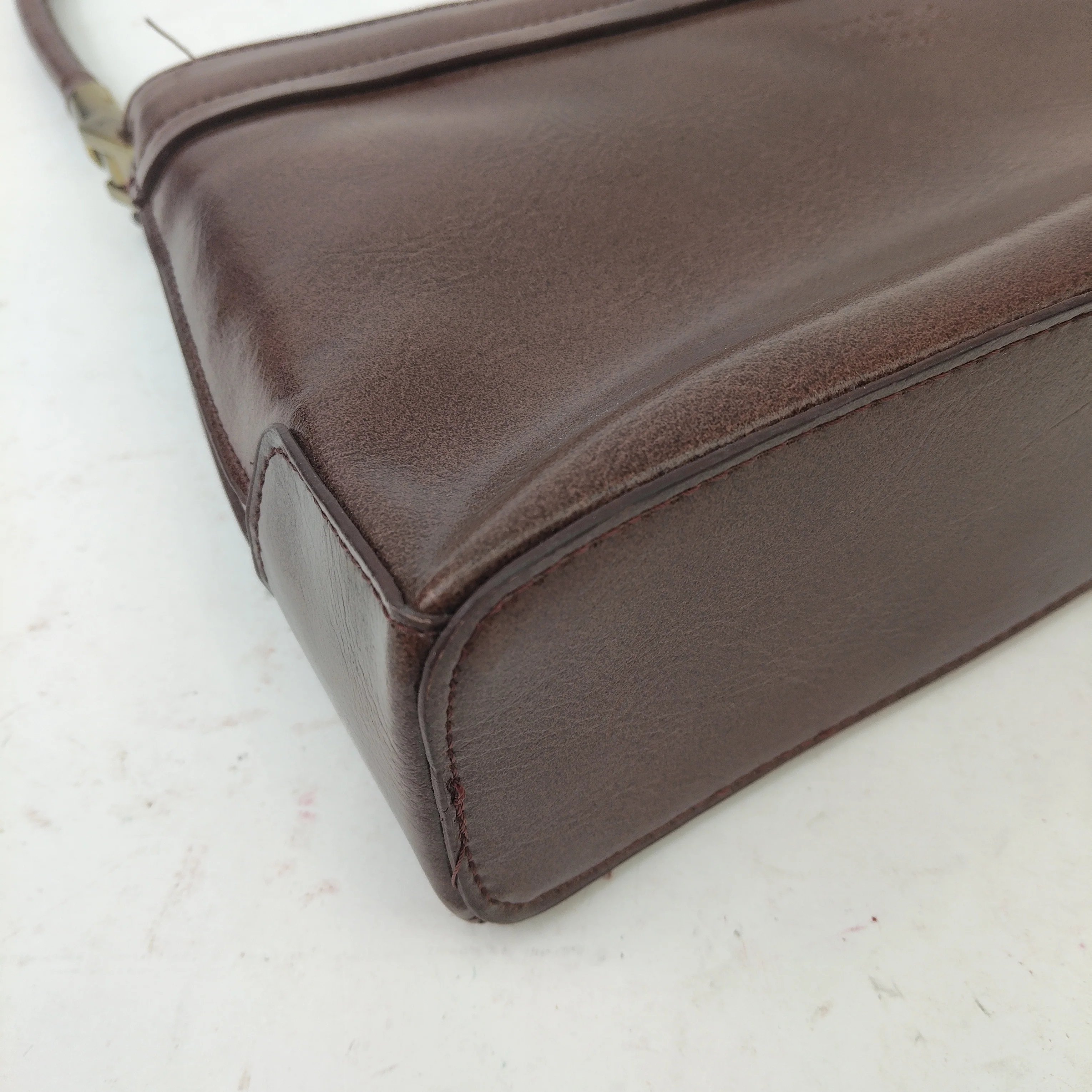 Dollibag Paris Vintage Handbag Brown Small PVC Womenswear | Pre-loved - Image 6