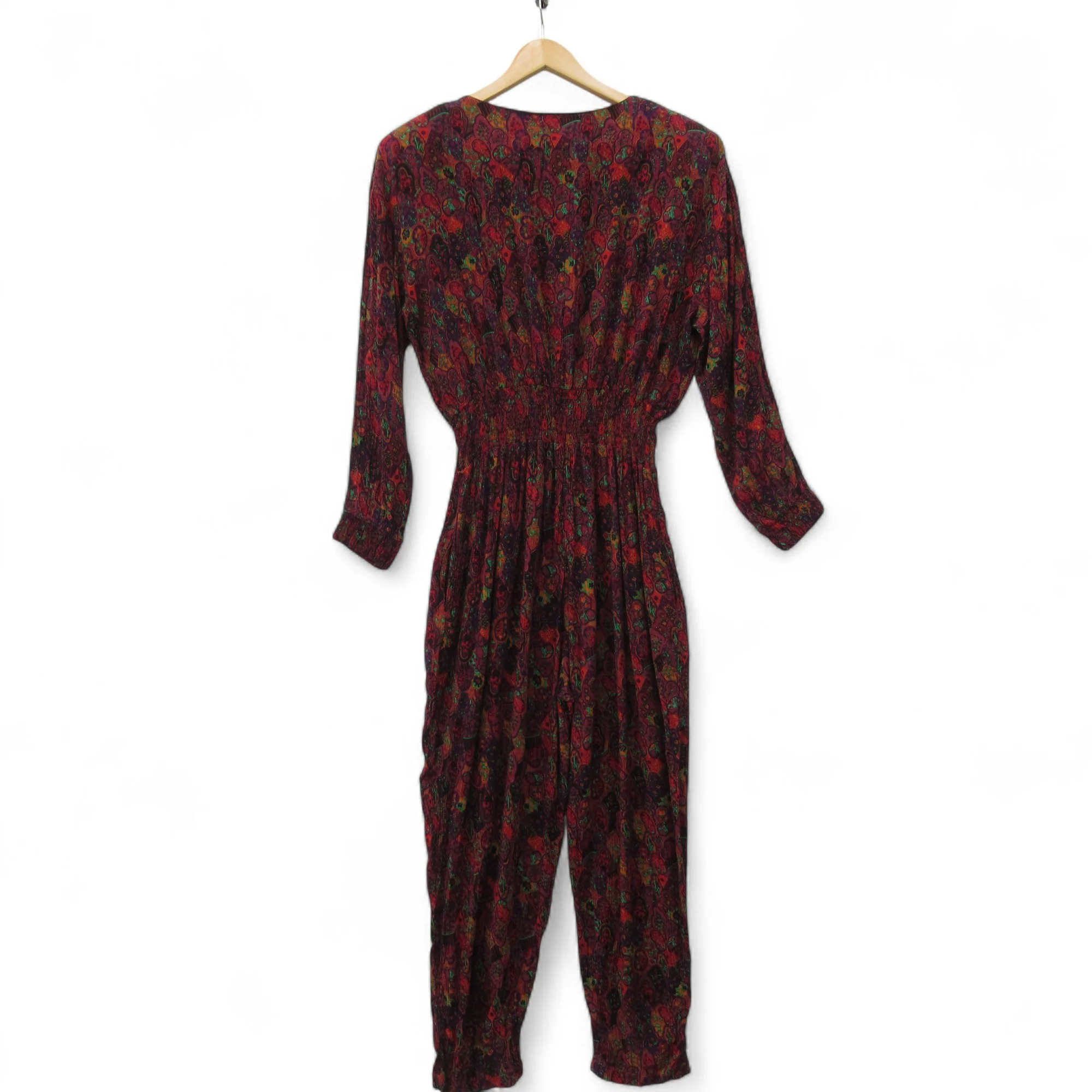 Donna Toran Vintage Jumpsuit Multicoloured UK 14 Womenswear | Pre-loved - Image 2