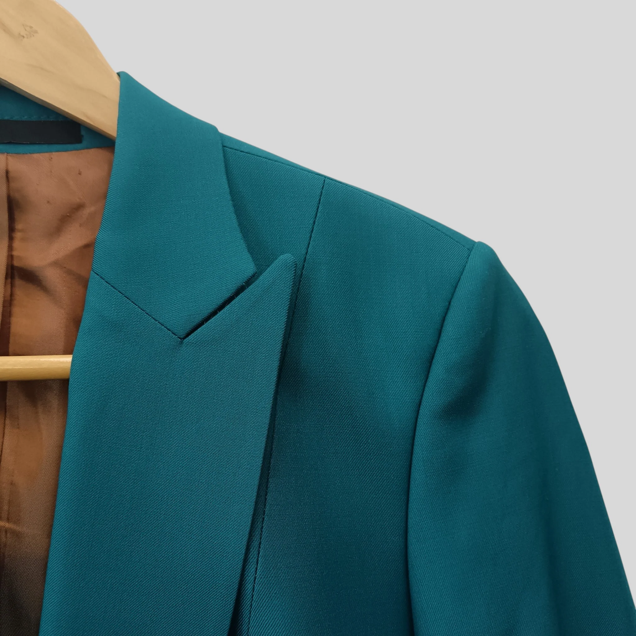 Dress 2 Kill Ladies Tailored Trousers Suit  Dark Turquoise  Jacket UK 8-10 Trousers UK 12-14  Womenswear | Preloved - Image 5