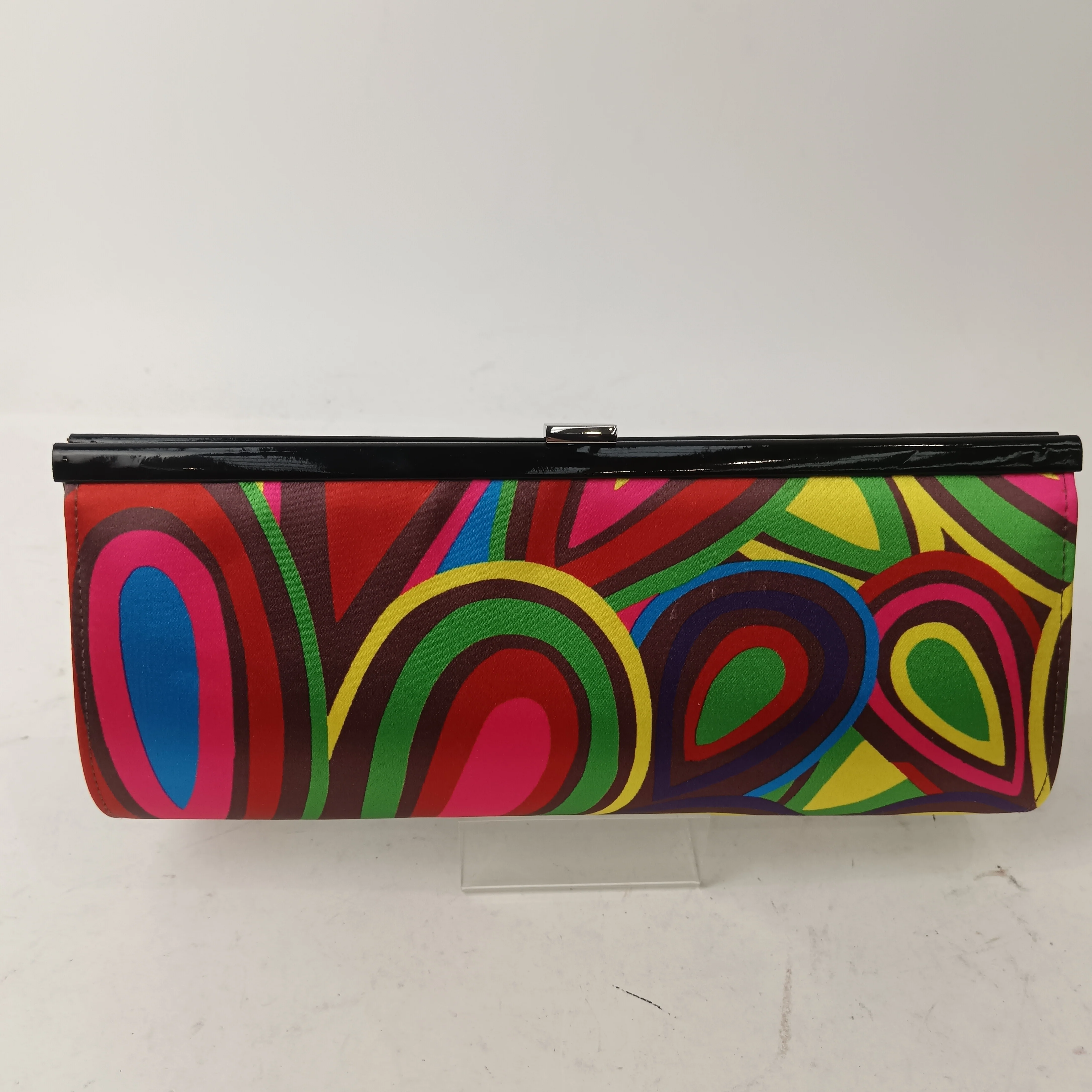 Dune Satin Colourful Ladies Clutch Bag Womenswear | Pre-loved