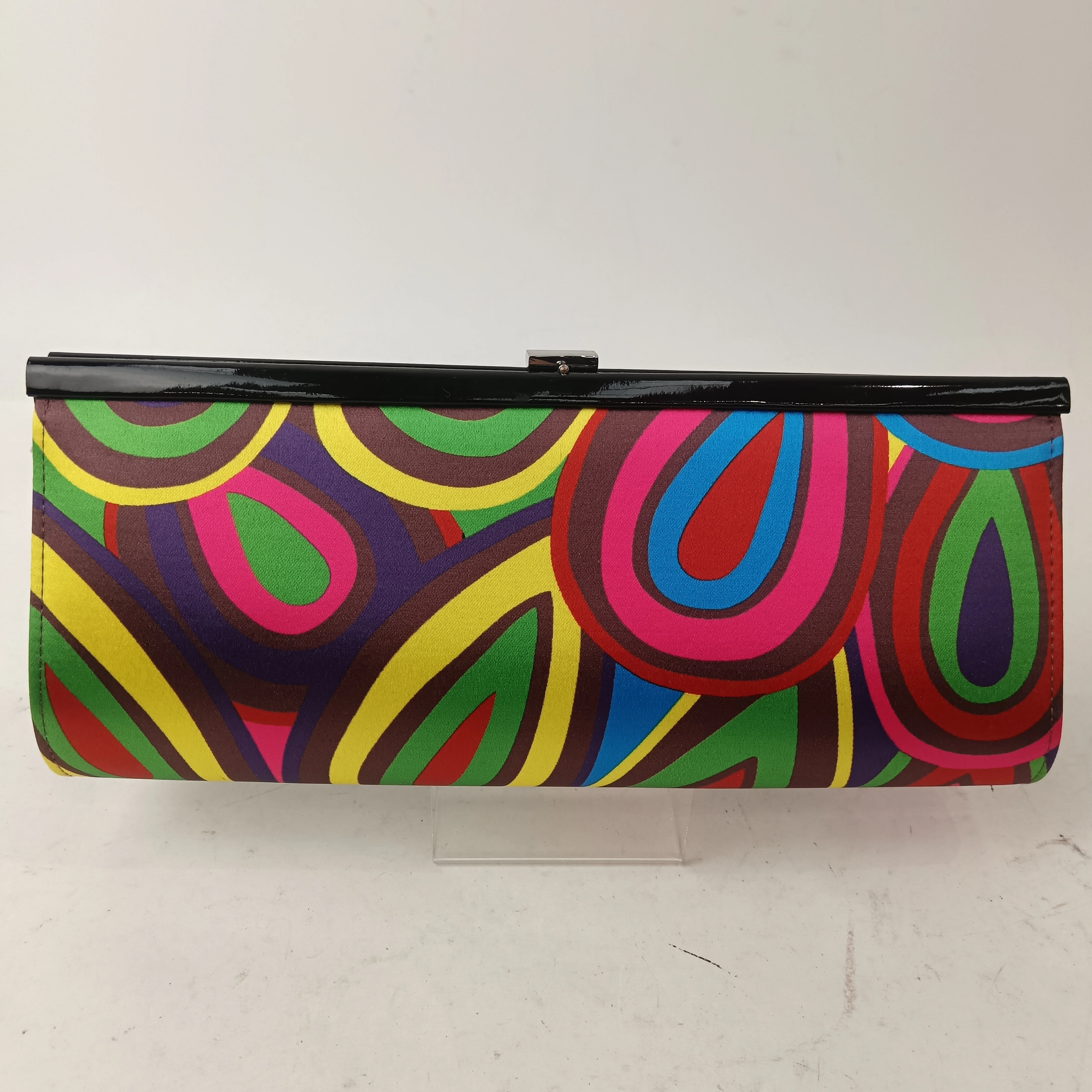 Dune Satin Colourful Ladies Clutch Bag Womenswear | Pre-loved - Image 2