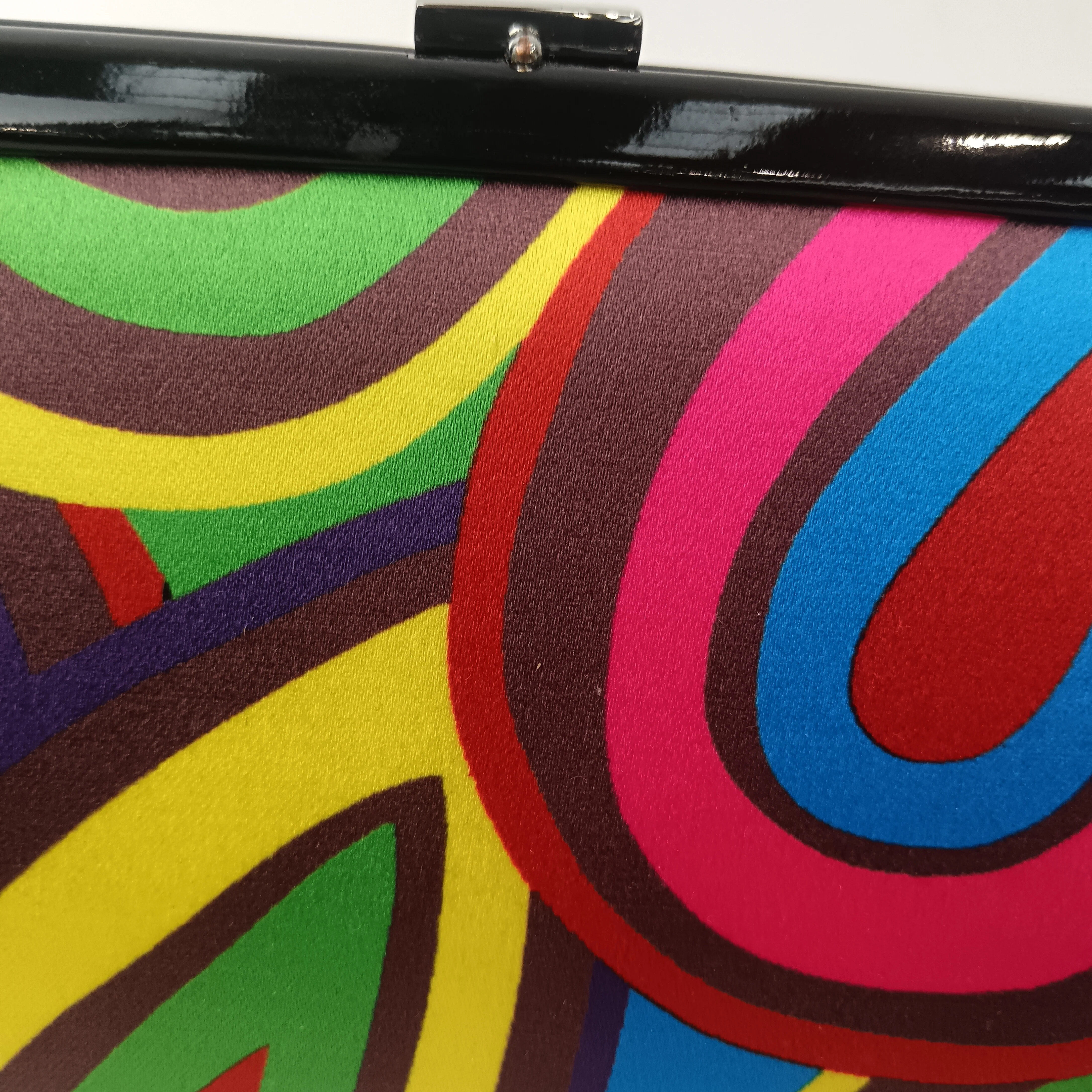 Dune Satin Colourful Ladies Clutch Bag Womenswear | Pre-loved - Image 3