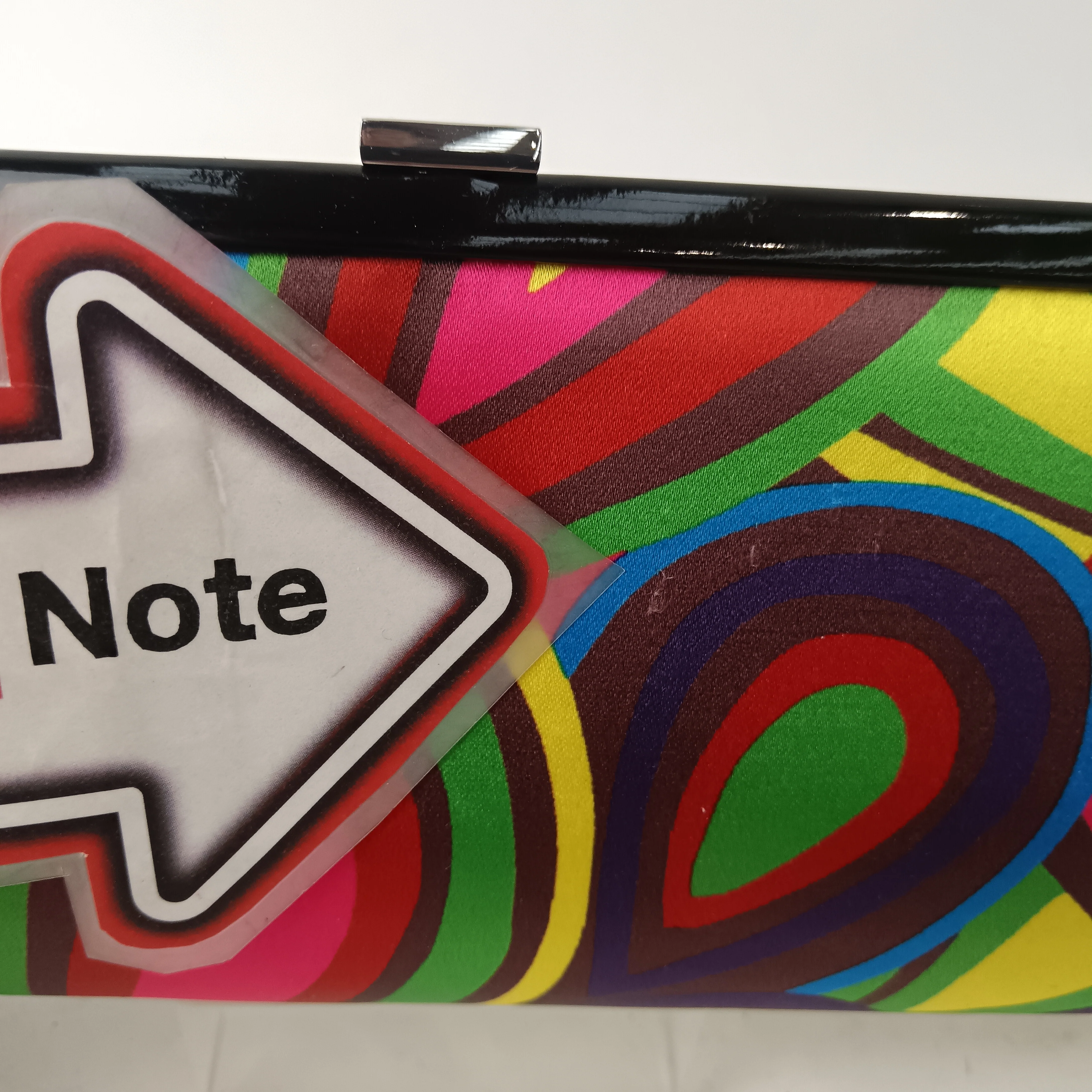 Dune Satin Colourful Ladies Clutch Bag Womenswear | Pre-loved - Image 4