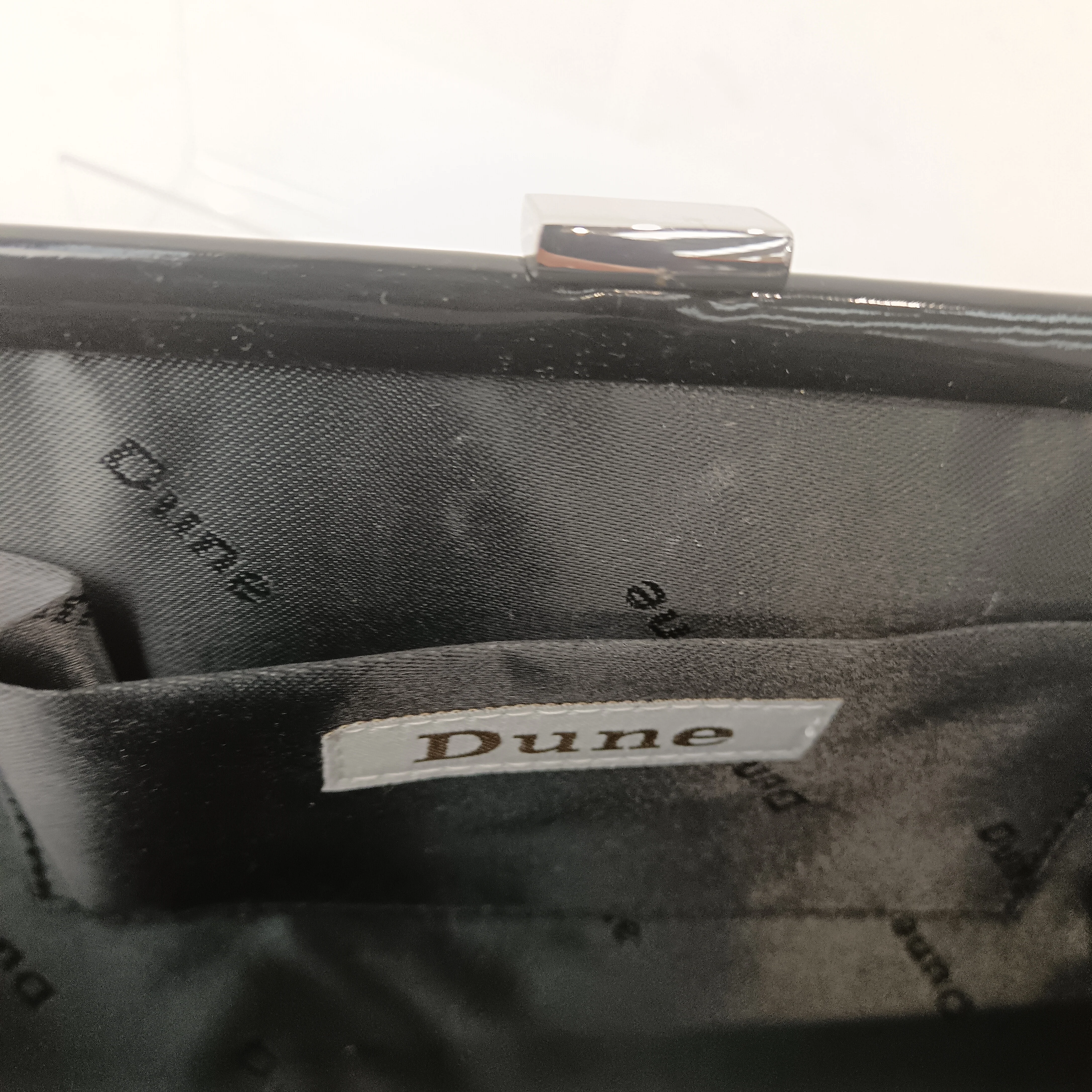 Dune Satin Colourful Ladies Clutch Bag Womenswear | Pre-loved - Image 6